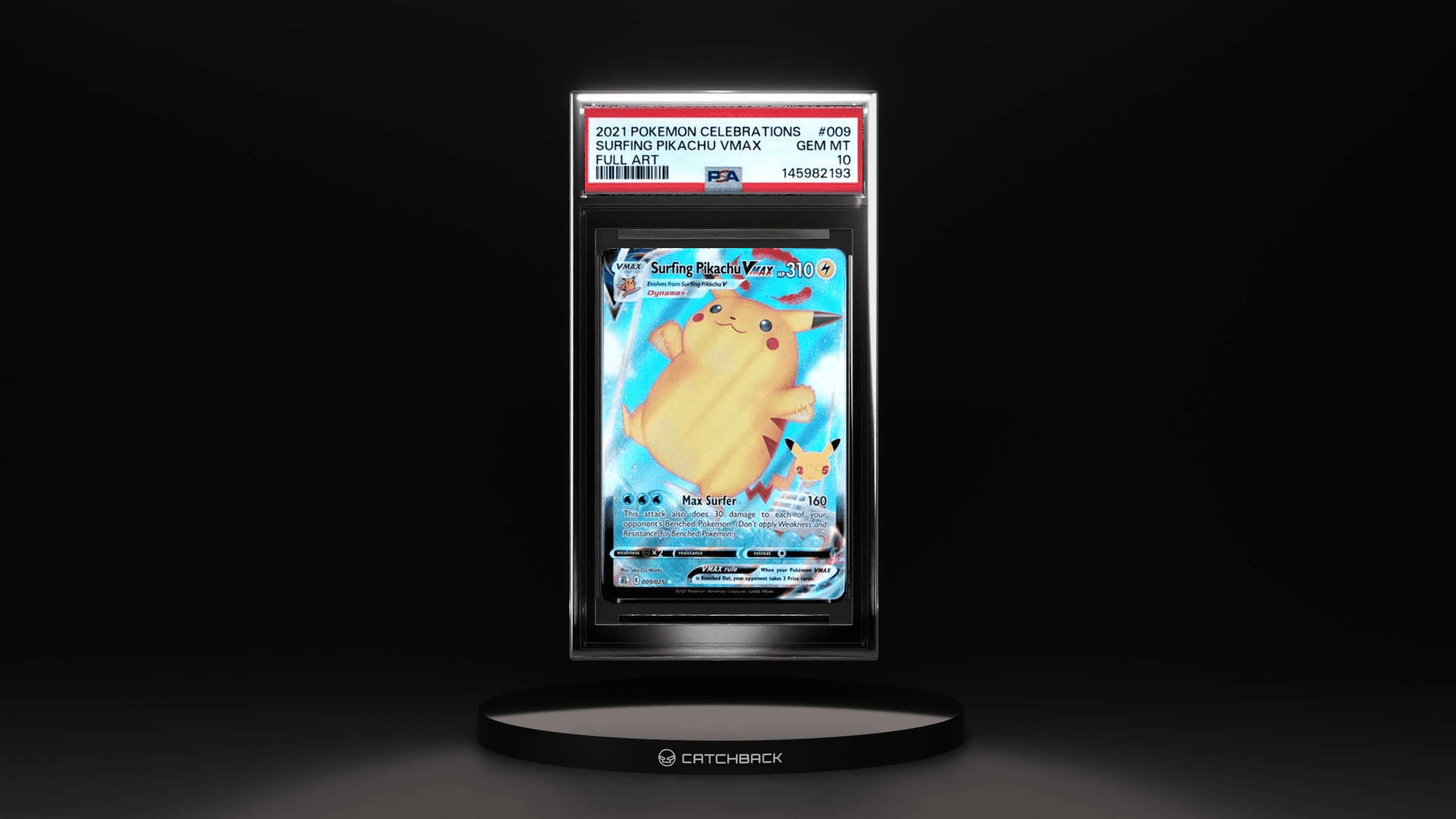 Surfing Pikachu Vmax Full Art