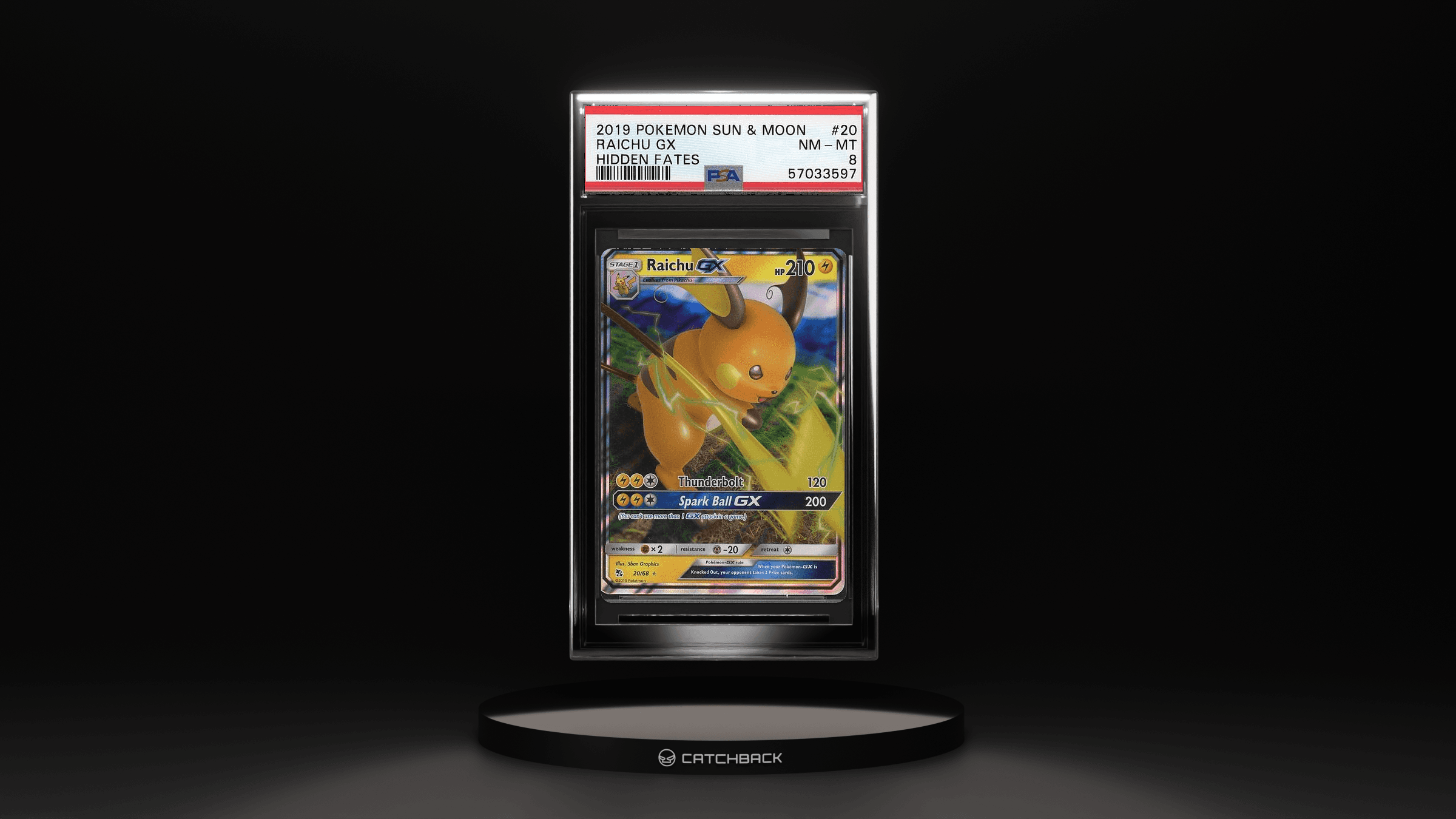 Raichu Gx Hidden Fates