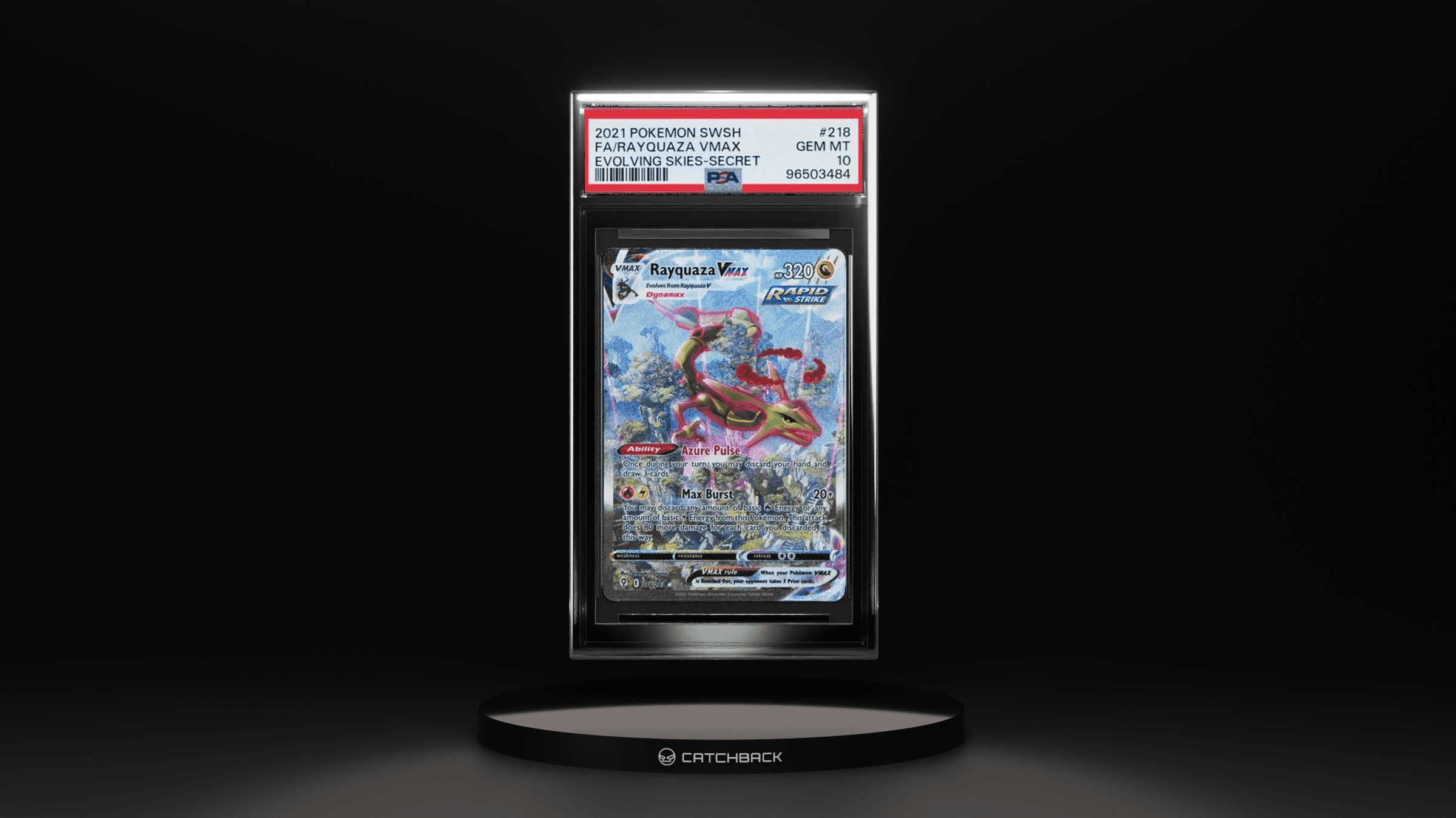 Fa/ Rayquaza Vmax Evolving Skies-secret