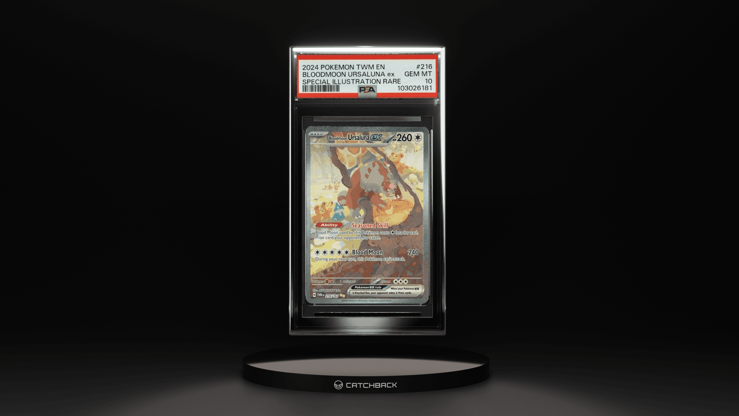 Bloodmoon Ursaluna Ex Special Illustration Rare