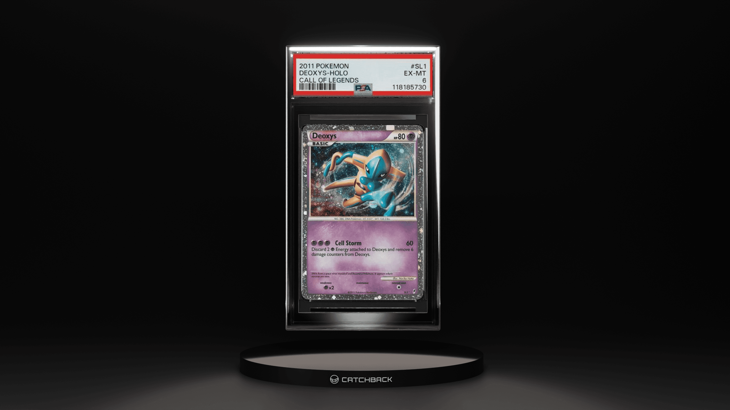 Deoxys-holo Call Of Legends
