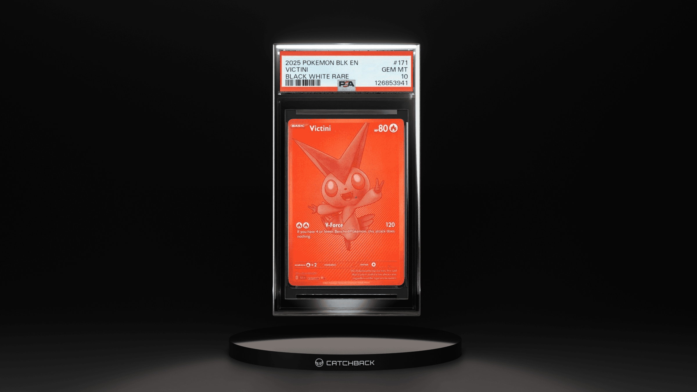 Victini Black White Rare