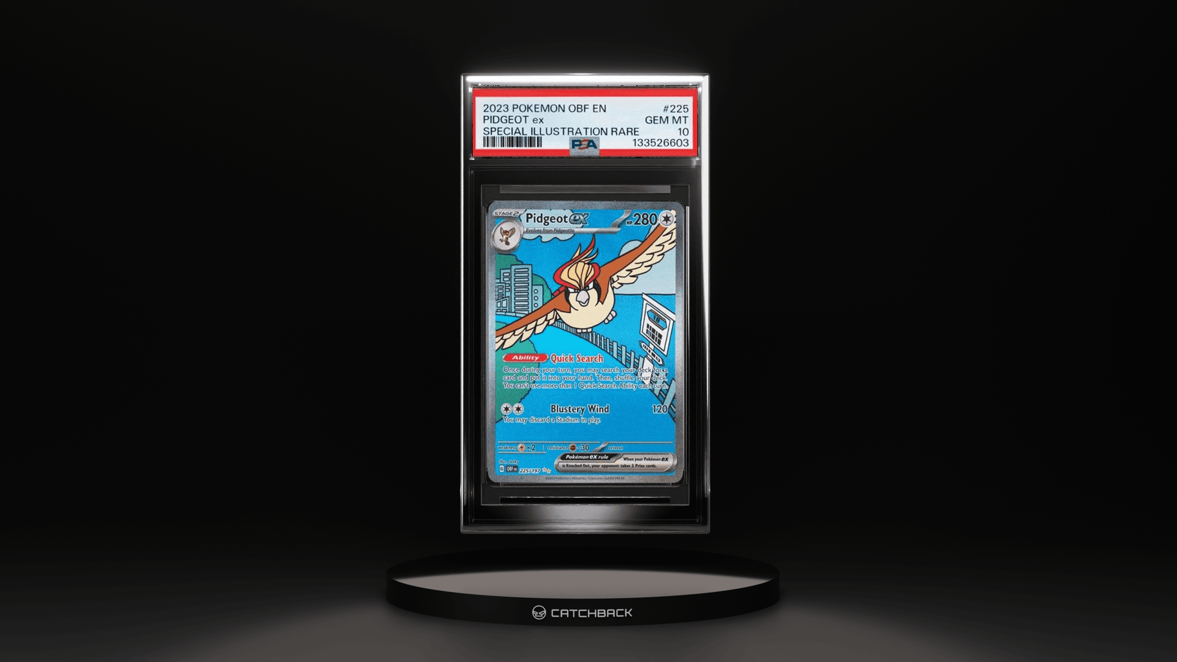 Pidgeot Ex Special Illustration Rare