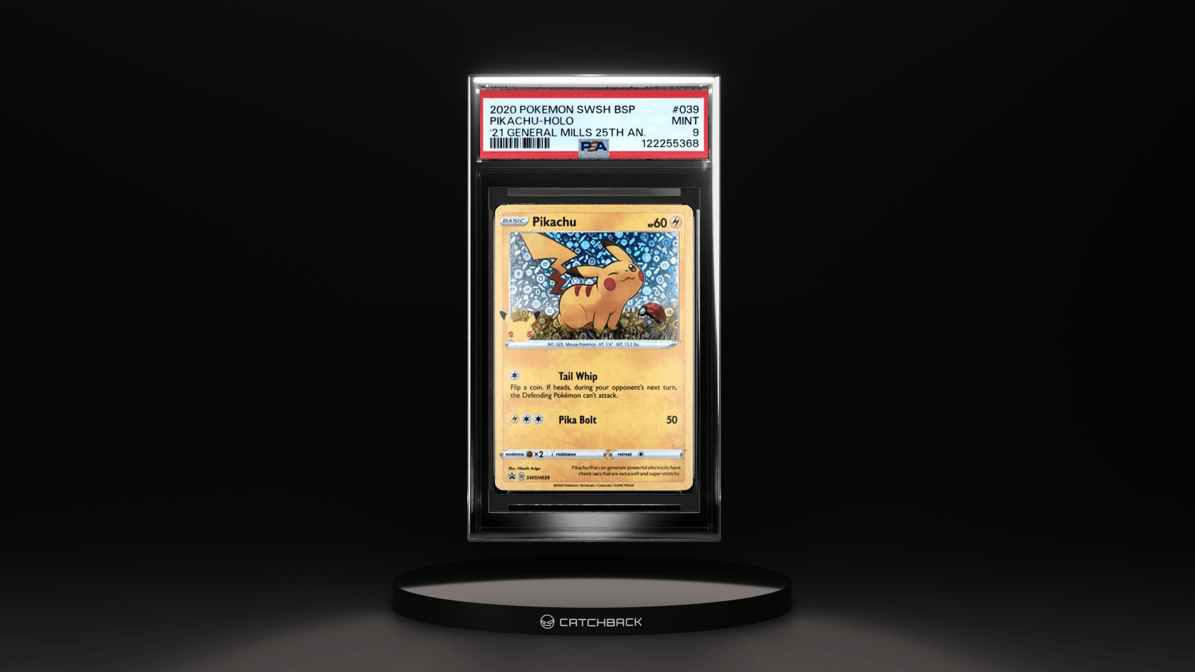 Pikachu-holo '21 General Mills 25th An.
