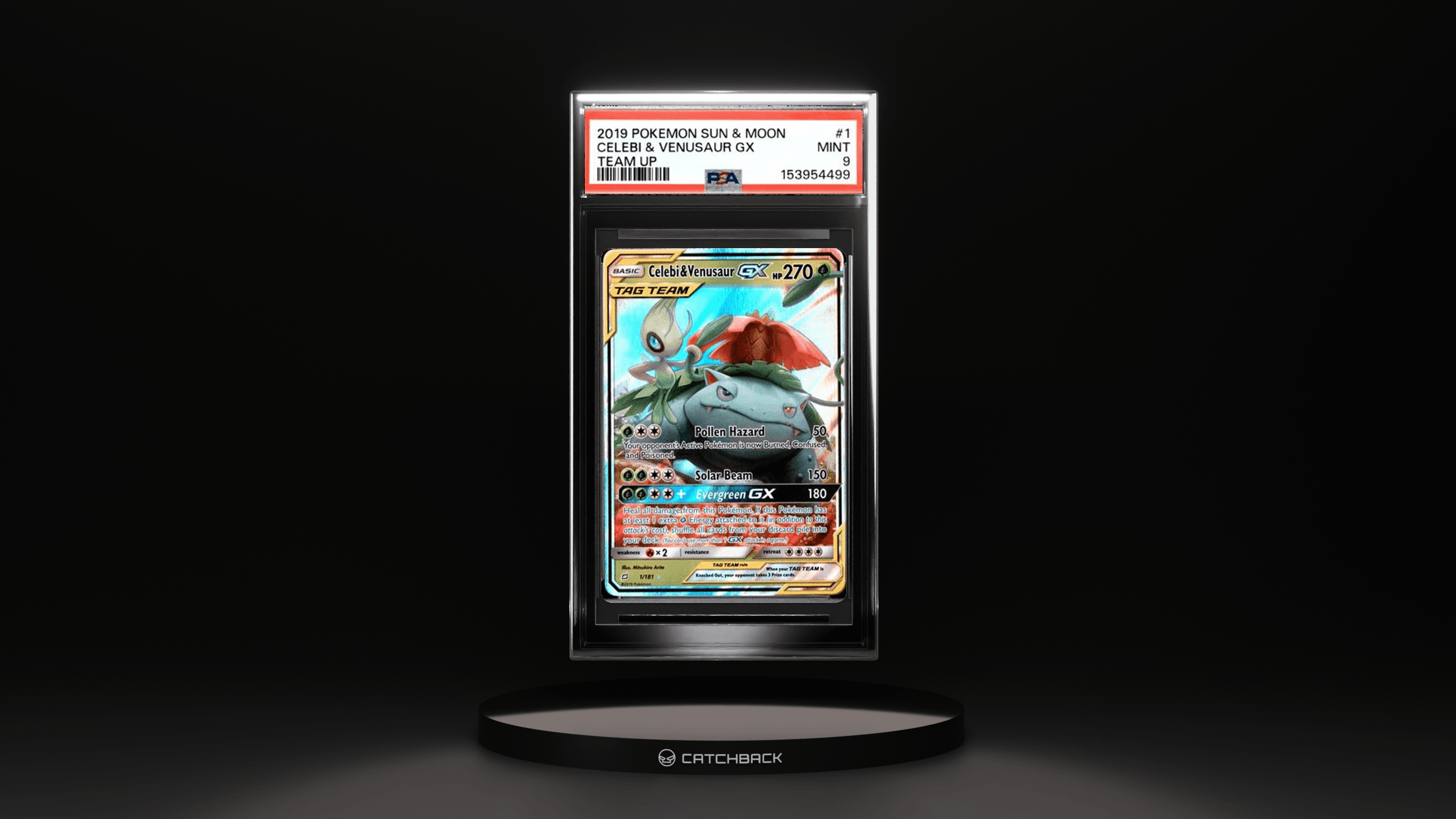 Celebi & Venusaur Gx Team Up