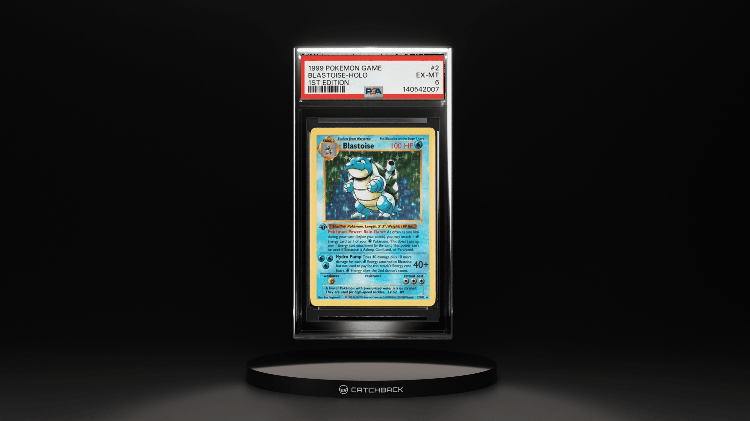 Blastoise-holo 1st Edition