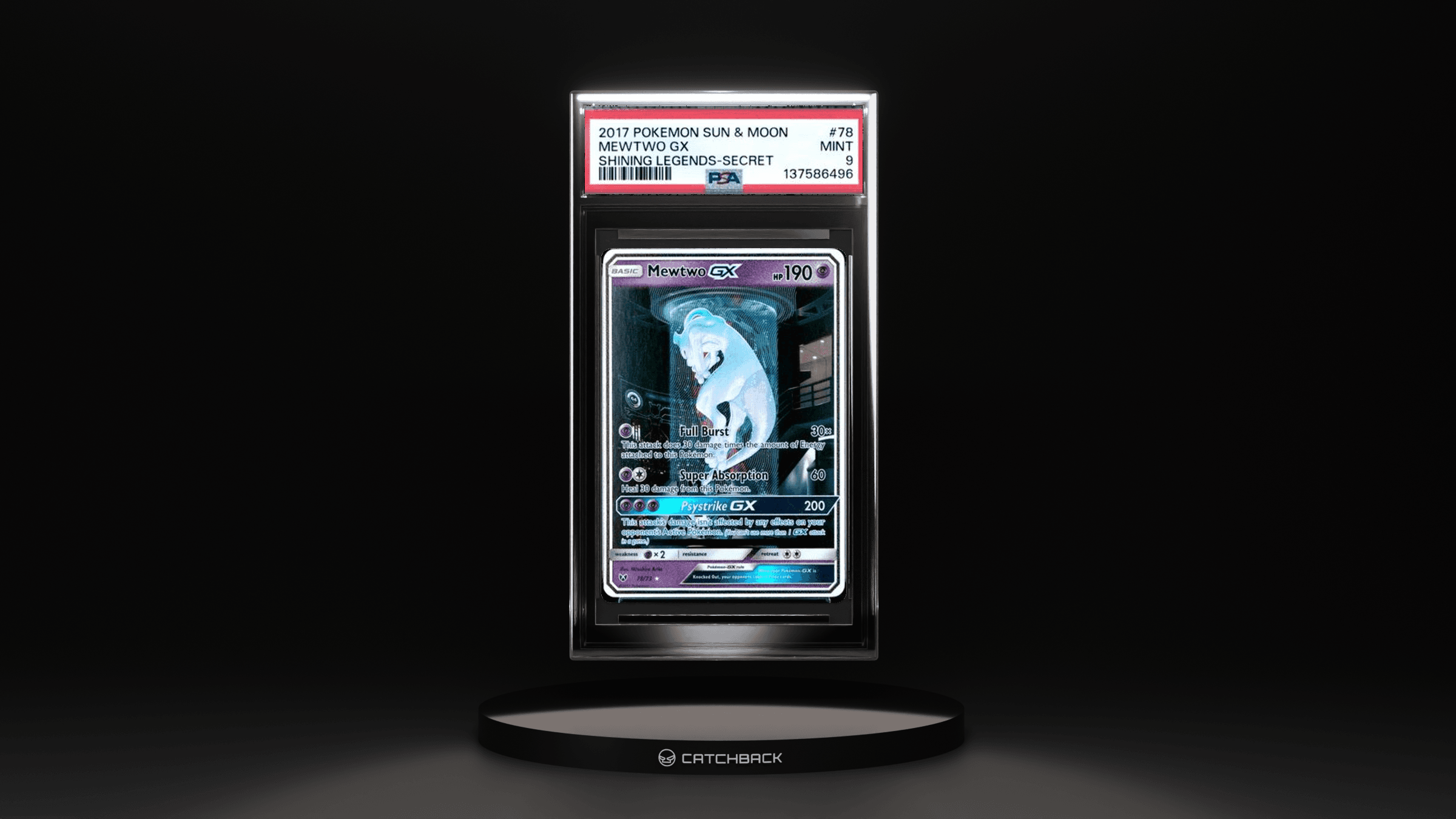 Mewtwo Gx Shining Legends-secret