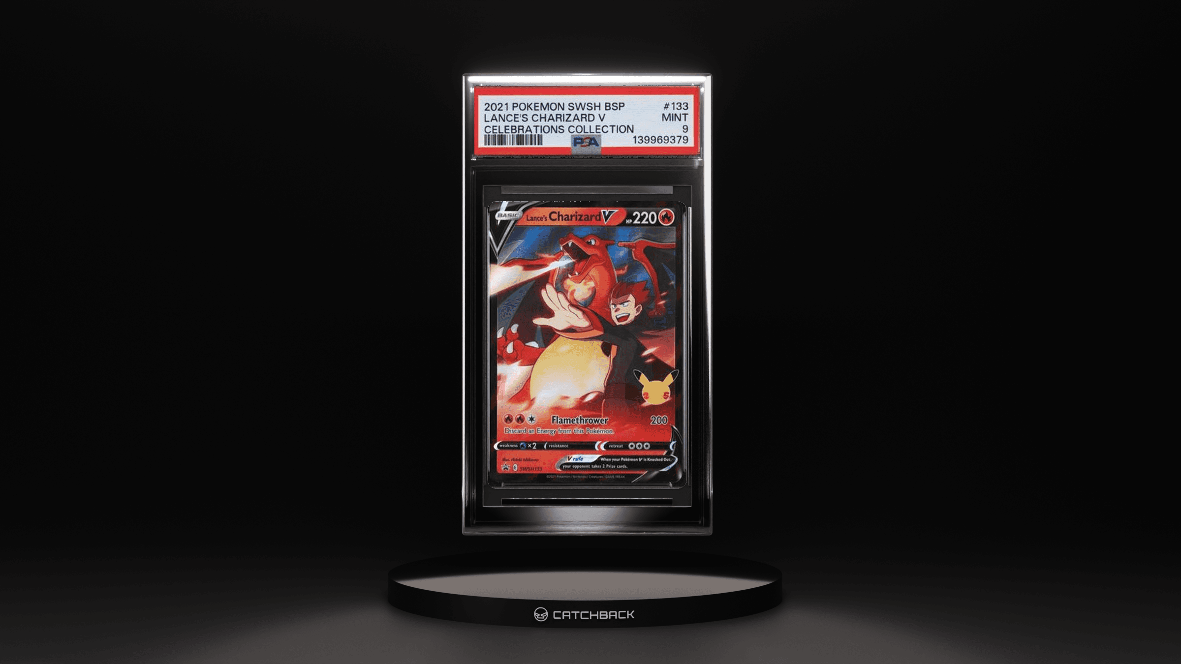 Lance's Charizard V Celebrations Collection