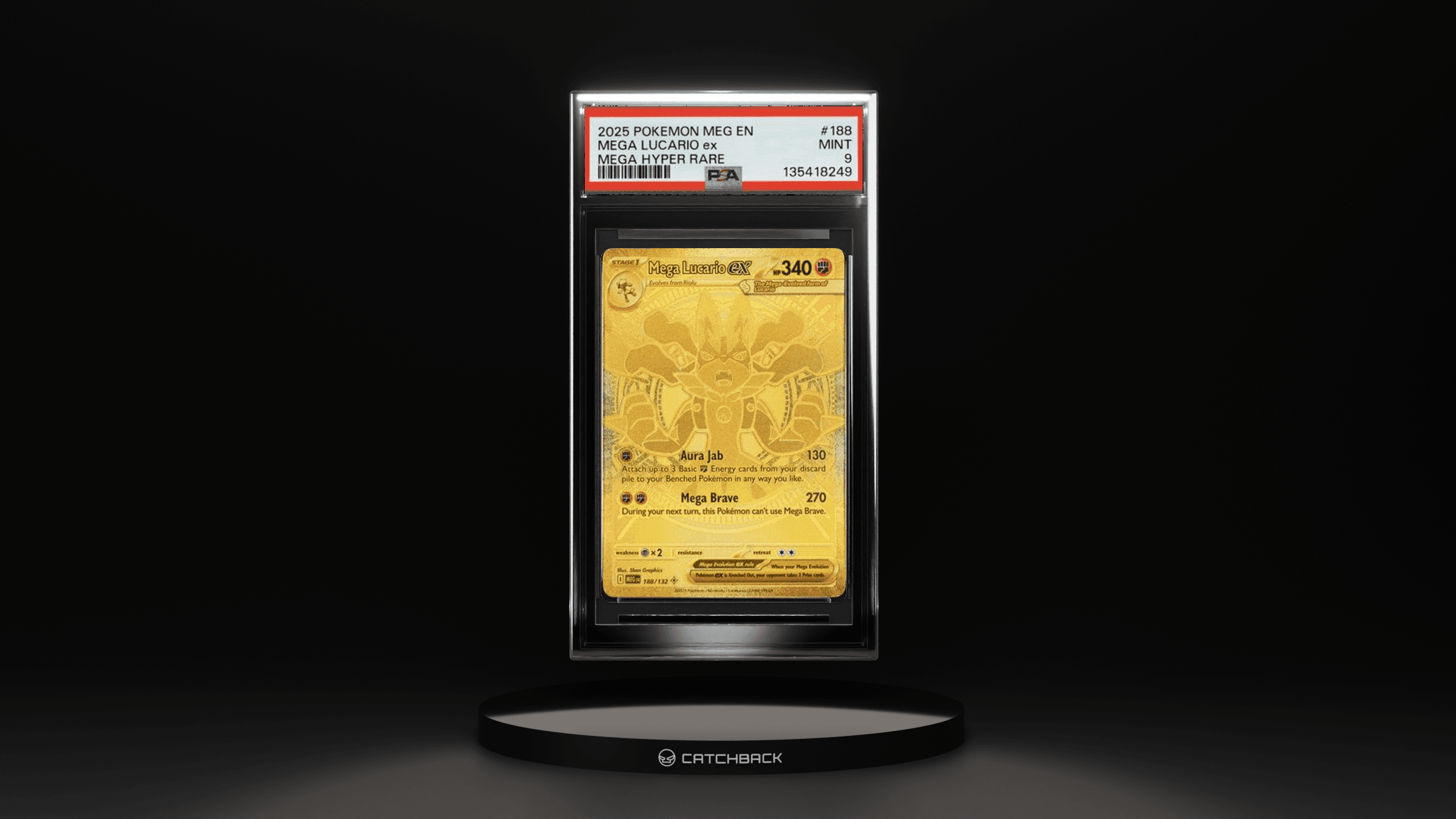 Mega Lucario Ex Mega Hyper Rare