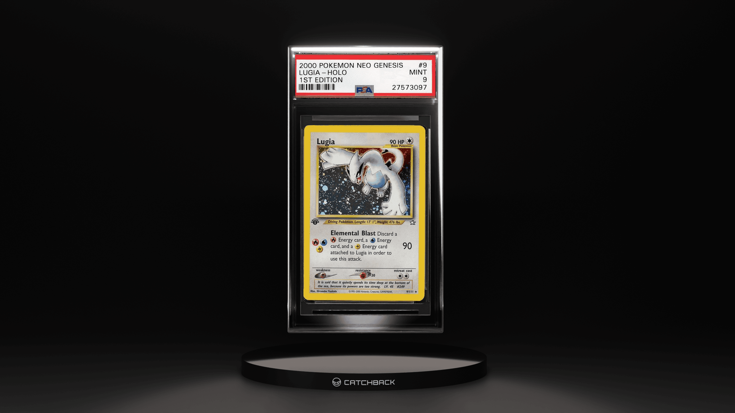 Lugia-holo 1st Edition