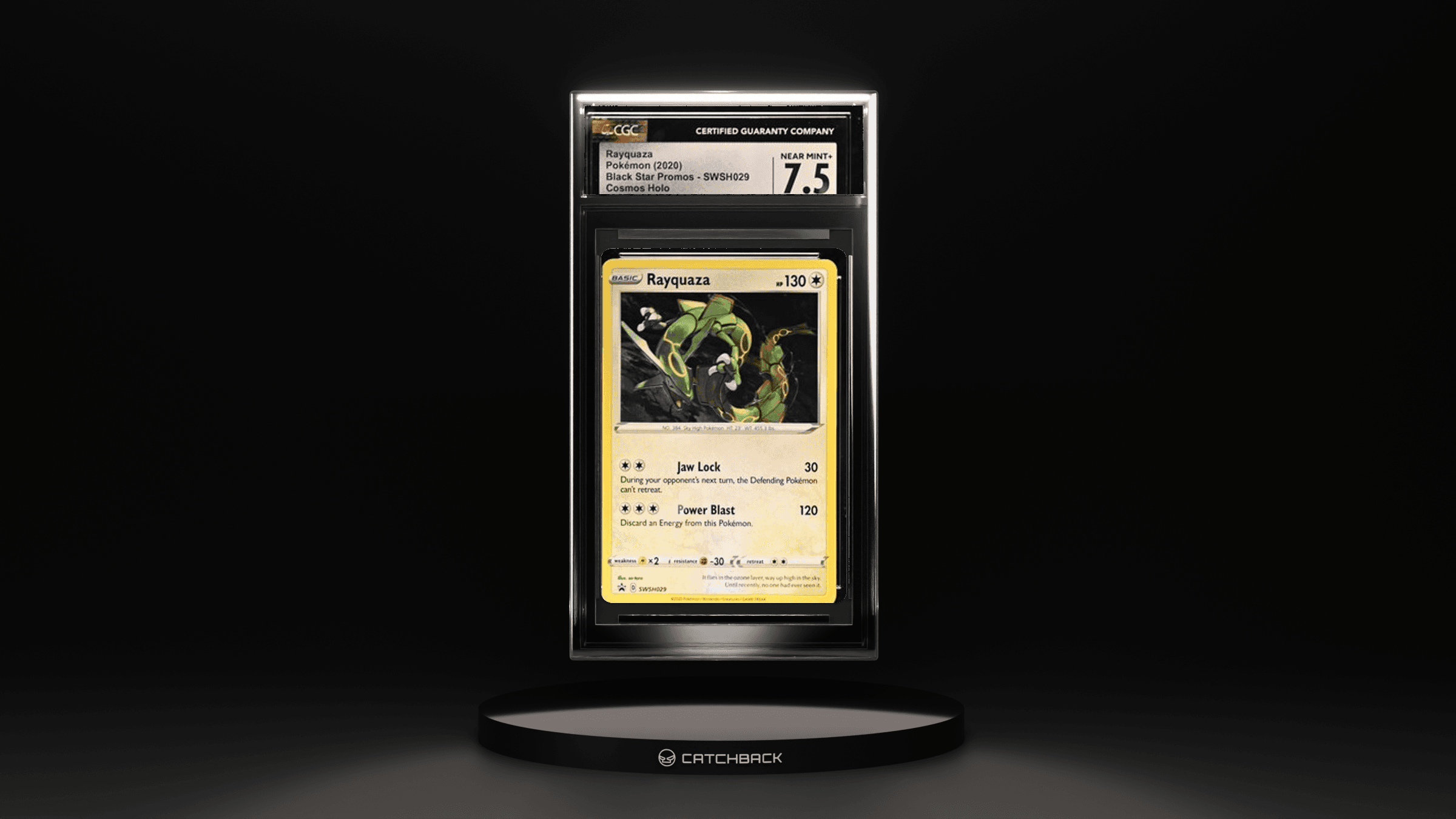 Rayquaza Holo Black Star Promo