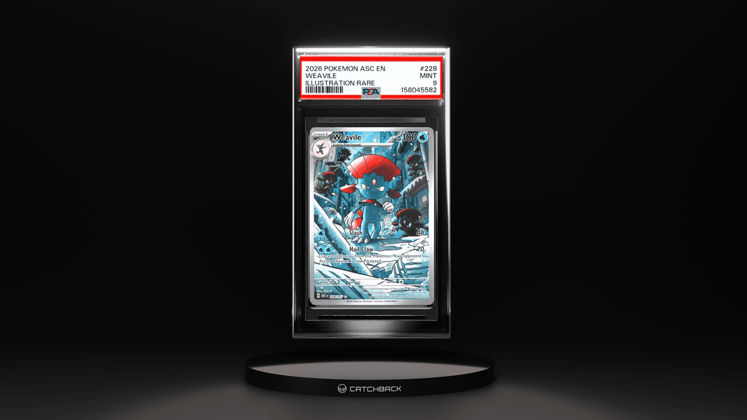 Weavile Illustration Rare