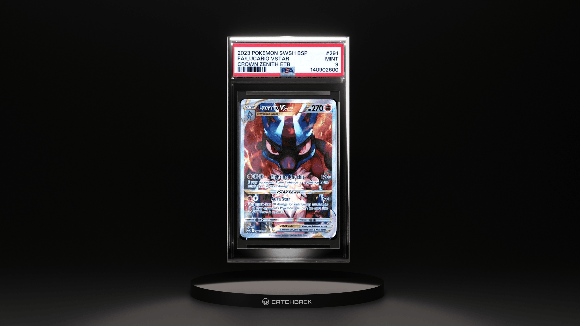 Fa/ Lucario Vstar Crown Zenith Etb