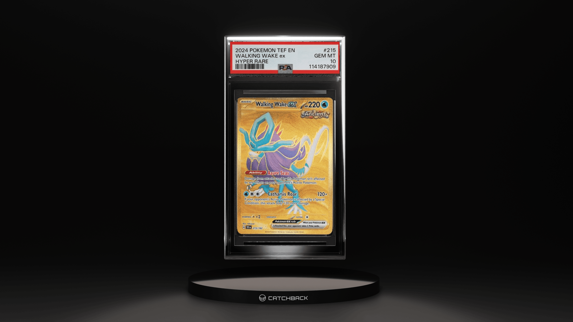 Walking Wake Ex Hyper Rare
