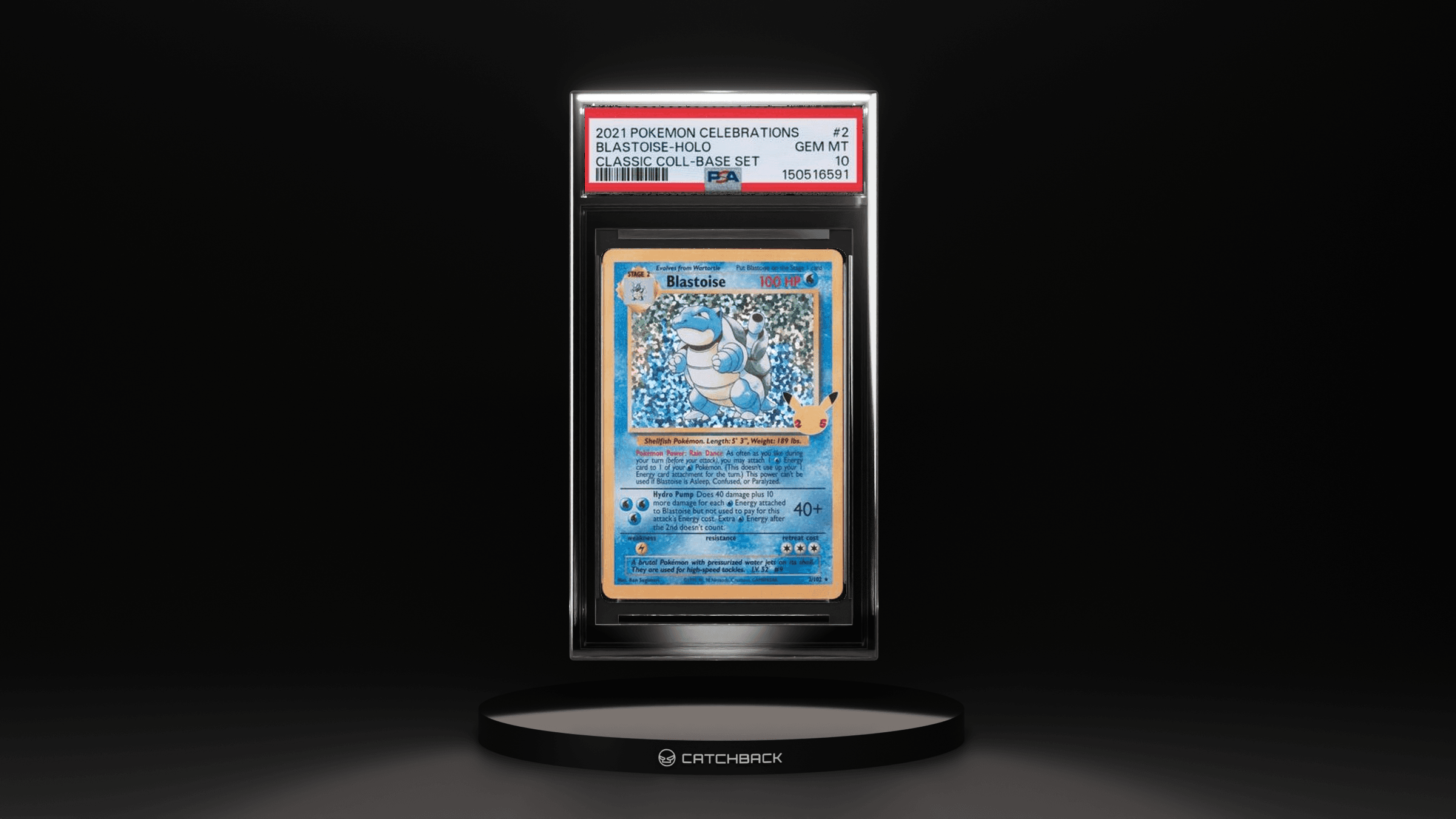 Blastoise-holo Classic Coll-base Set