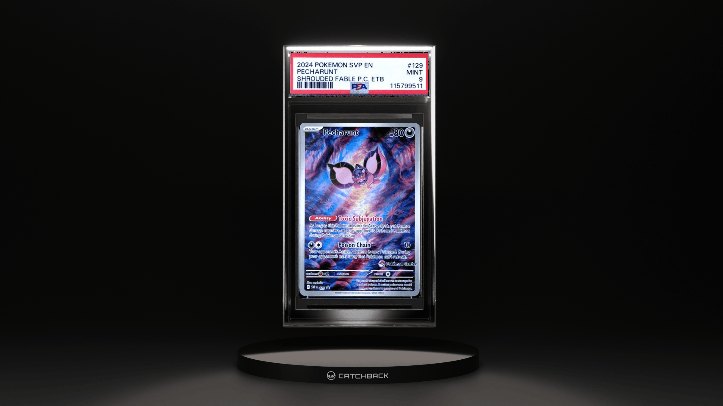 Pecharunt Shrouded Fable Pc Etb