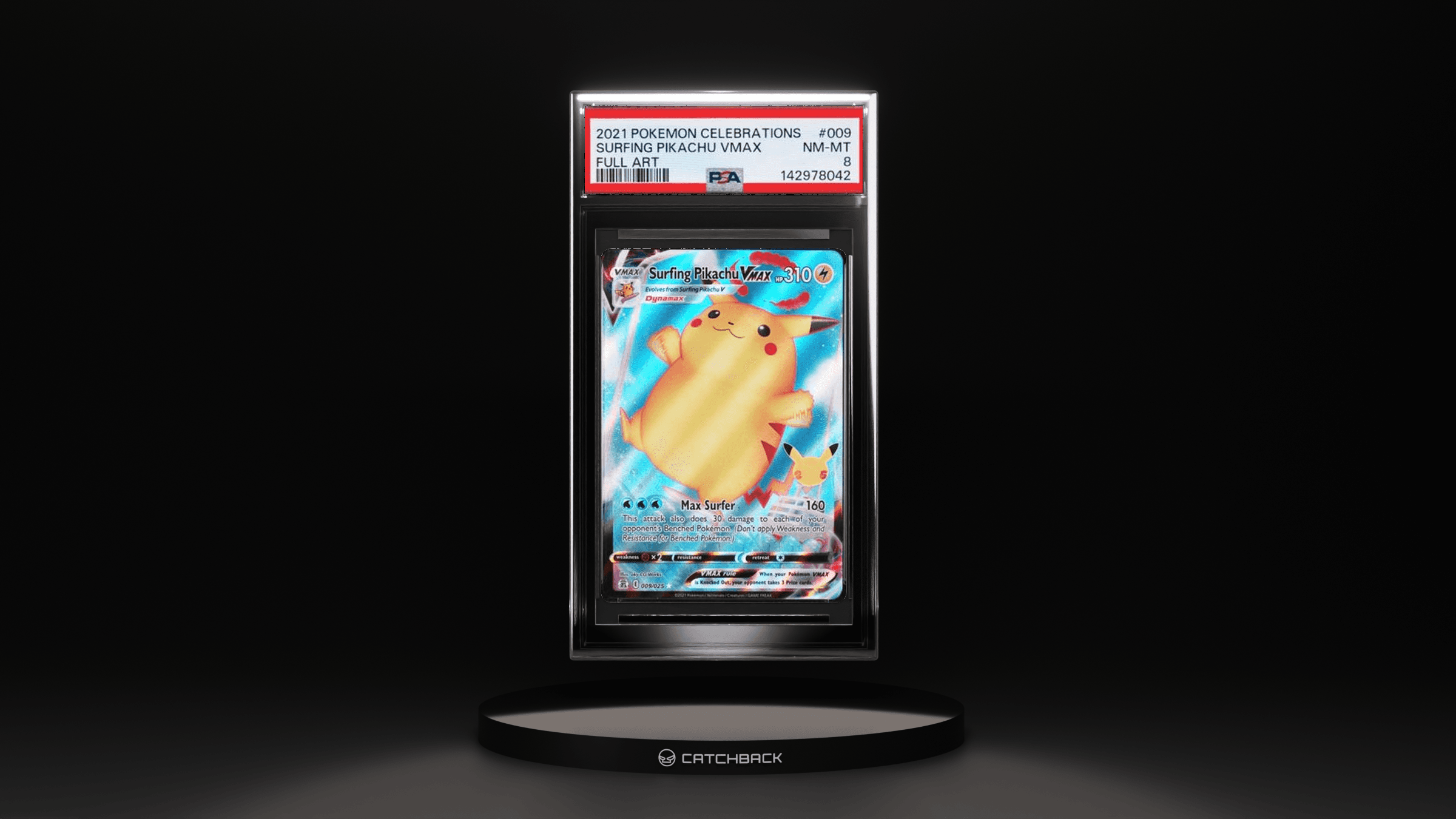 Surfing Pikachu Vmax Full Art