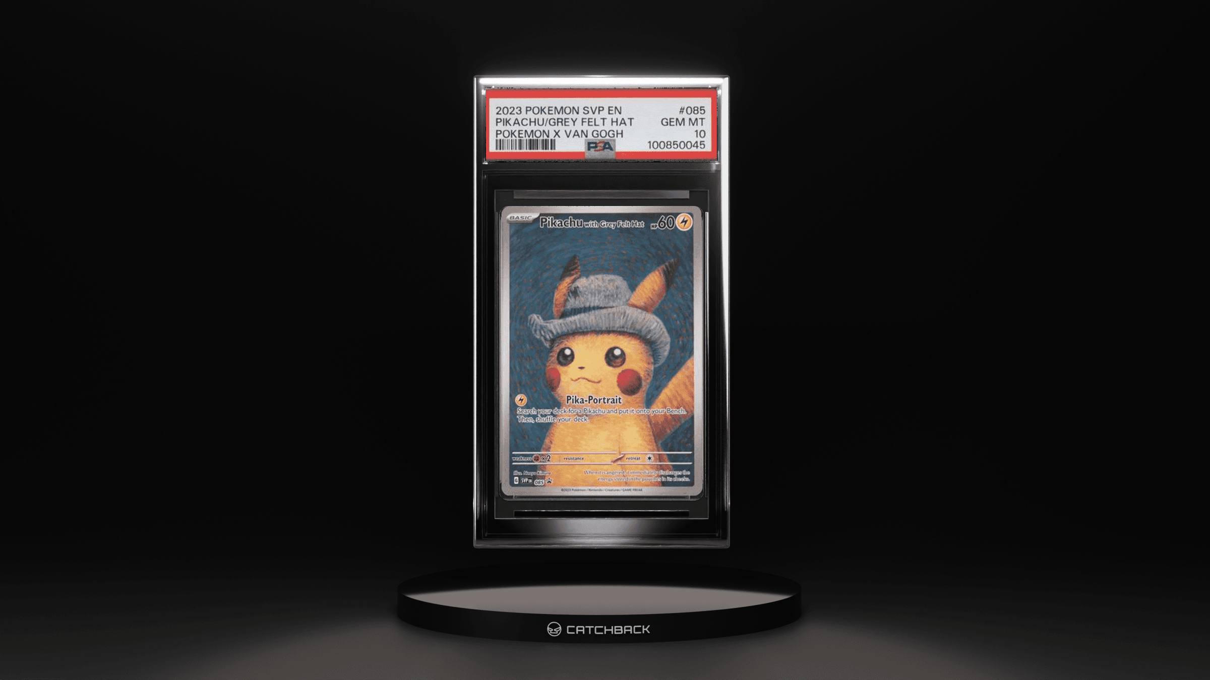 Grey Felt Hat Pokemon X Van Gogh
