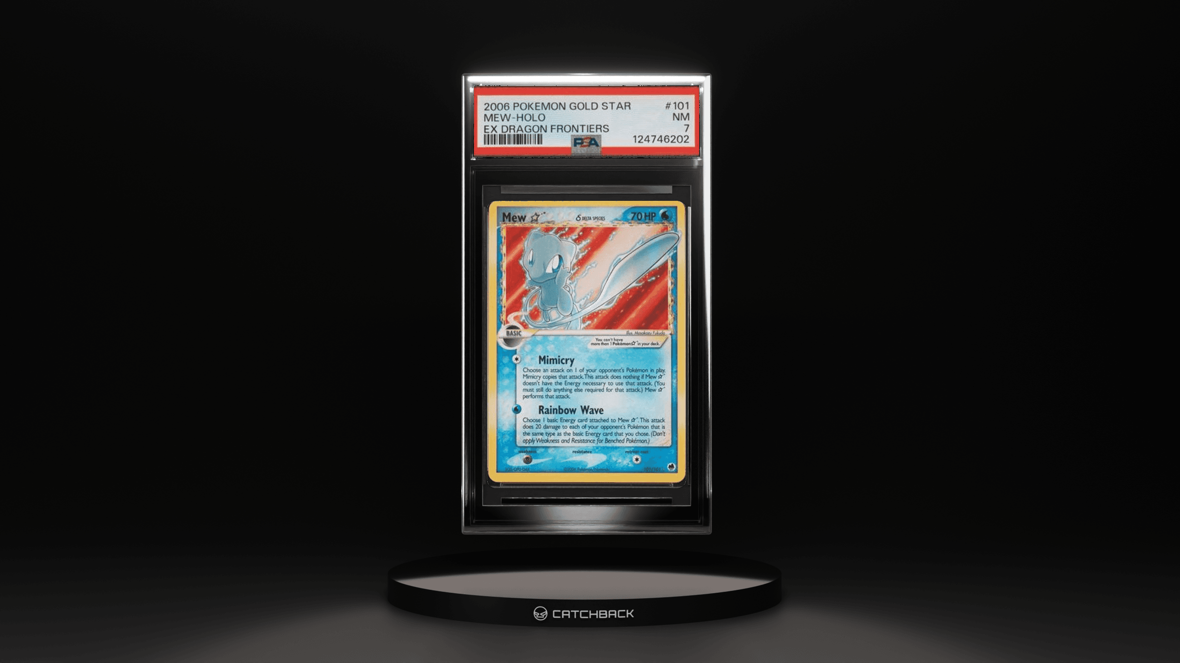 Mew-holo Ex Dragon Frontiers