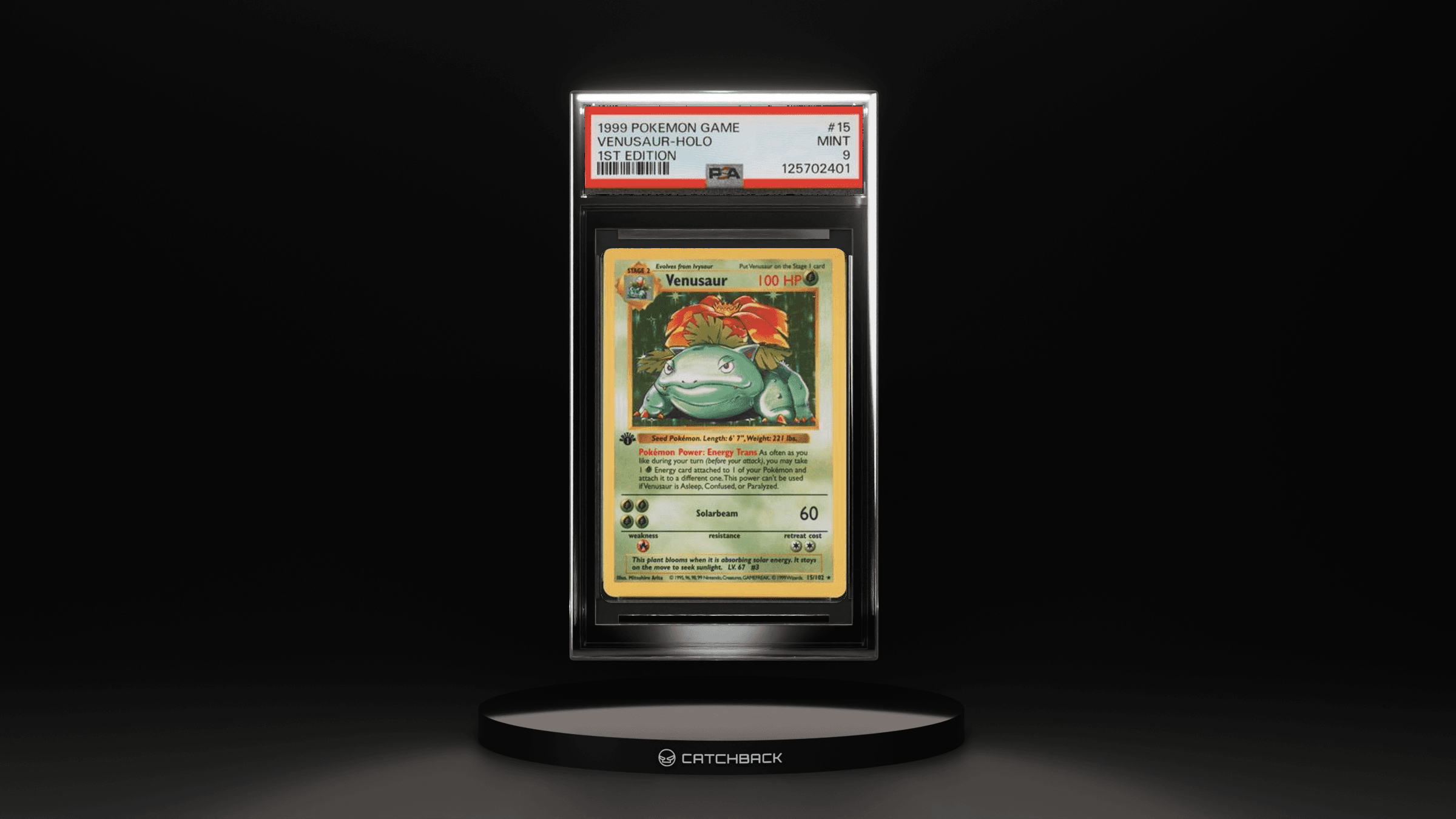Venusaur-holo 1st Edition
