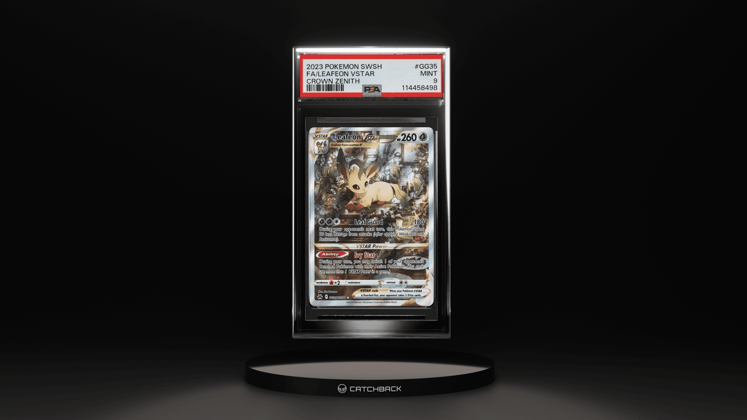 Fa/ Leafeon Vstar Crown Zenith
