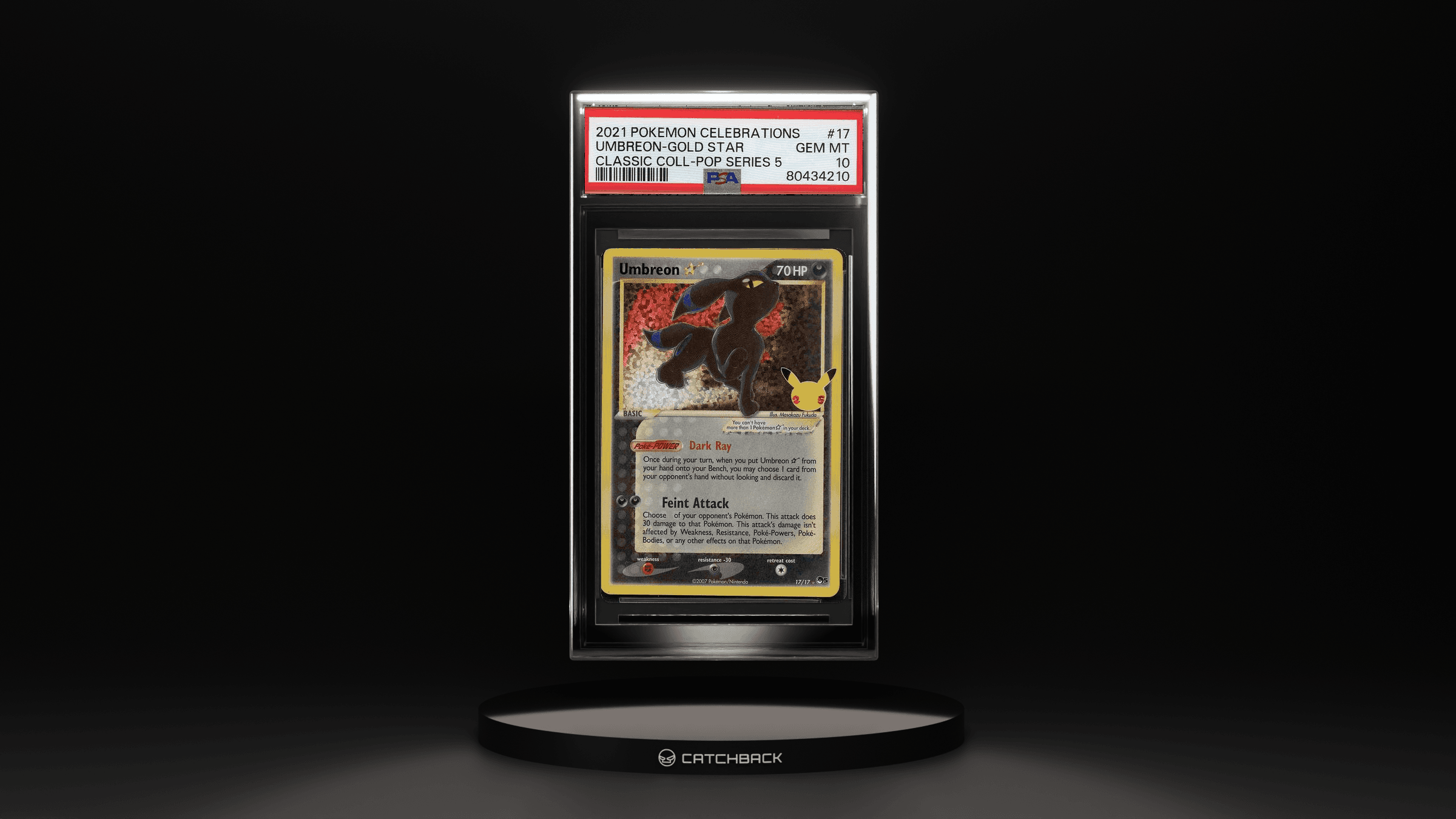 Umbreon-gold Star Classic Coll-pop Series 5
