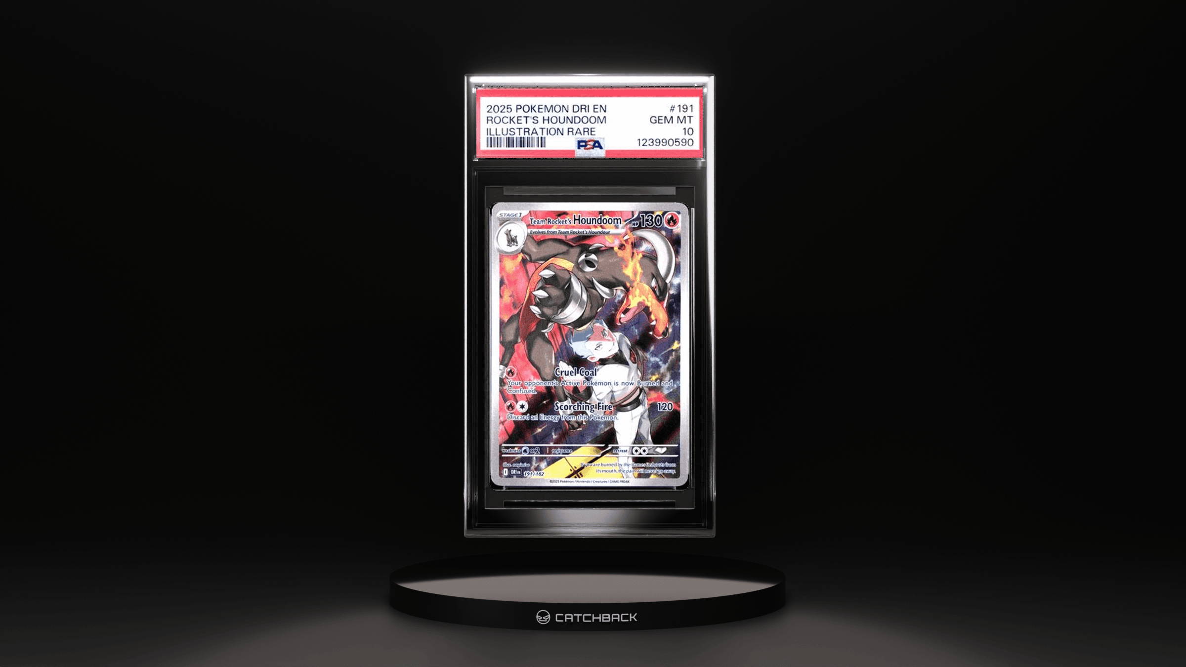 Rocket's Houndoom Illustration Rare