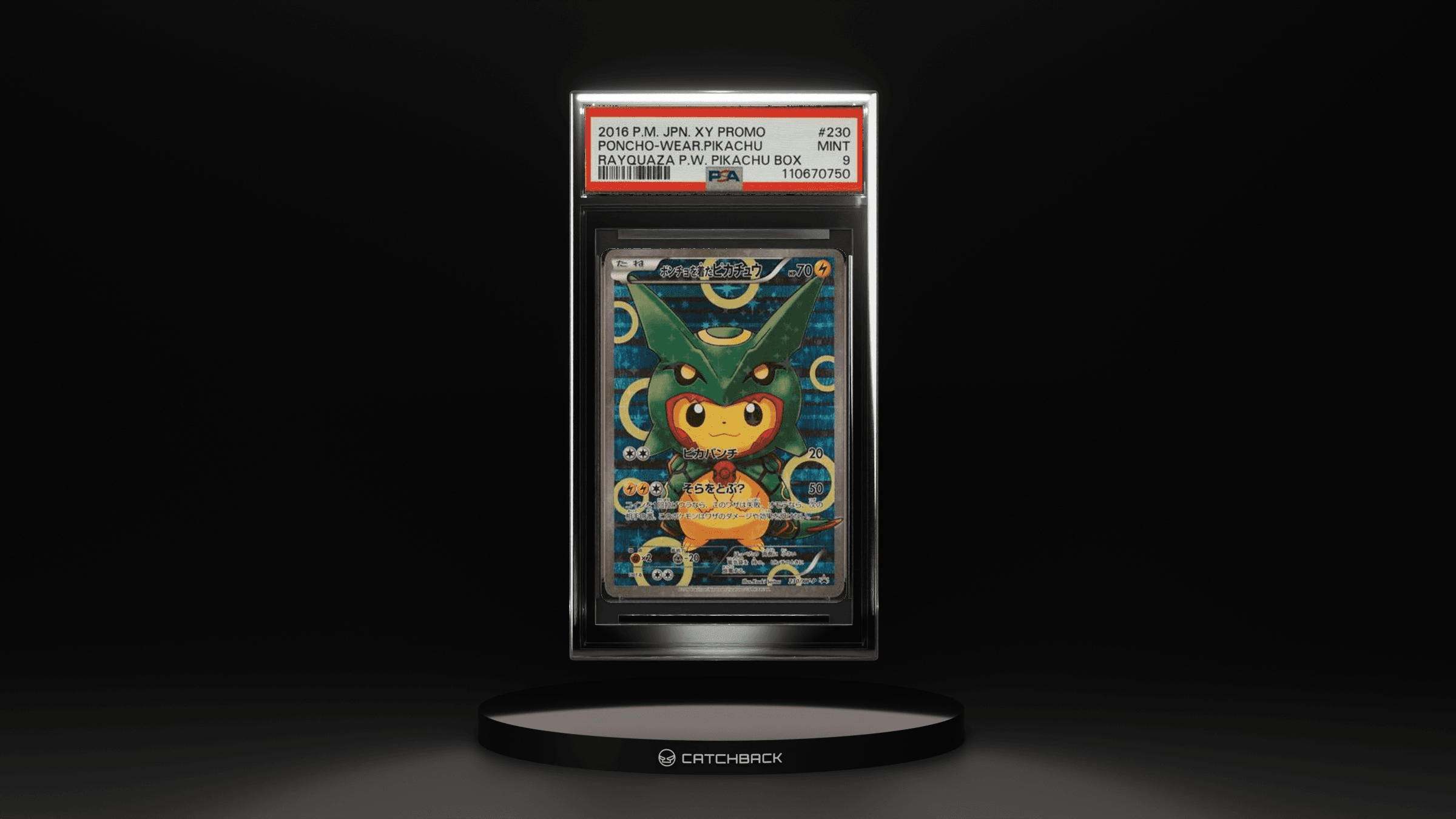 Poncho-wear.pikachu Rayquaza P.w. Pikachu Box