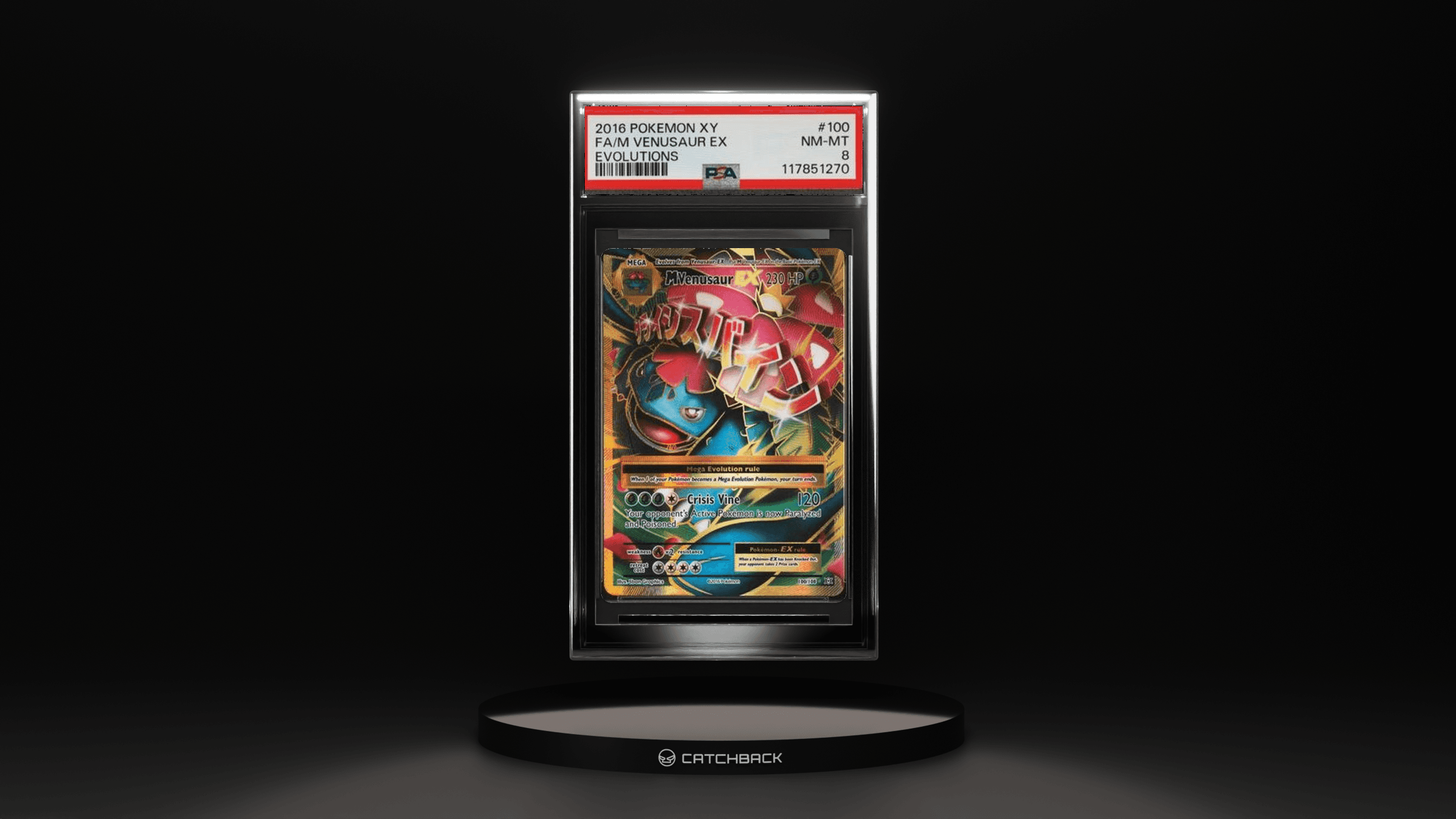 Fa/ M Venusaur Ex Evolutions