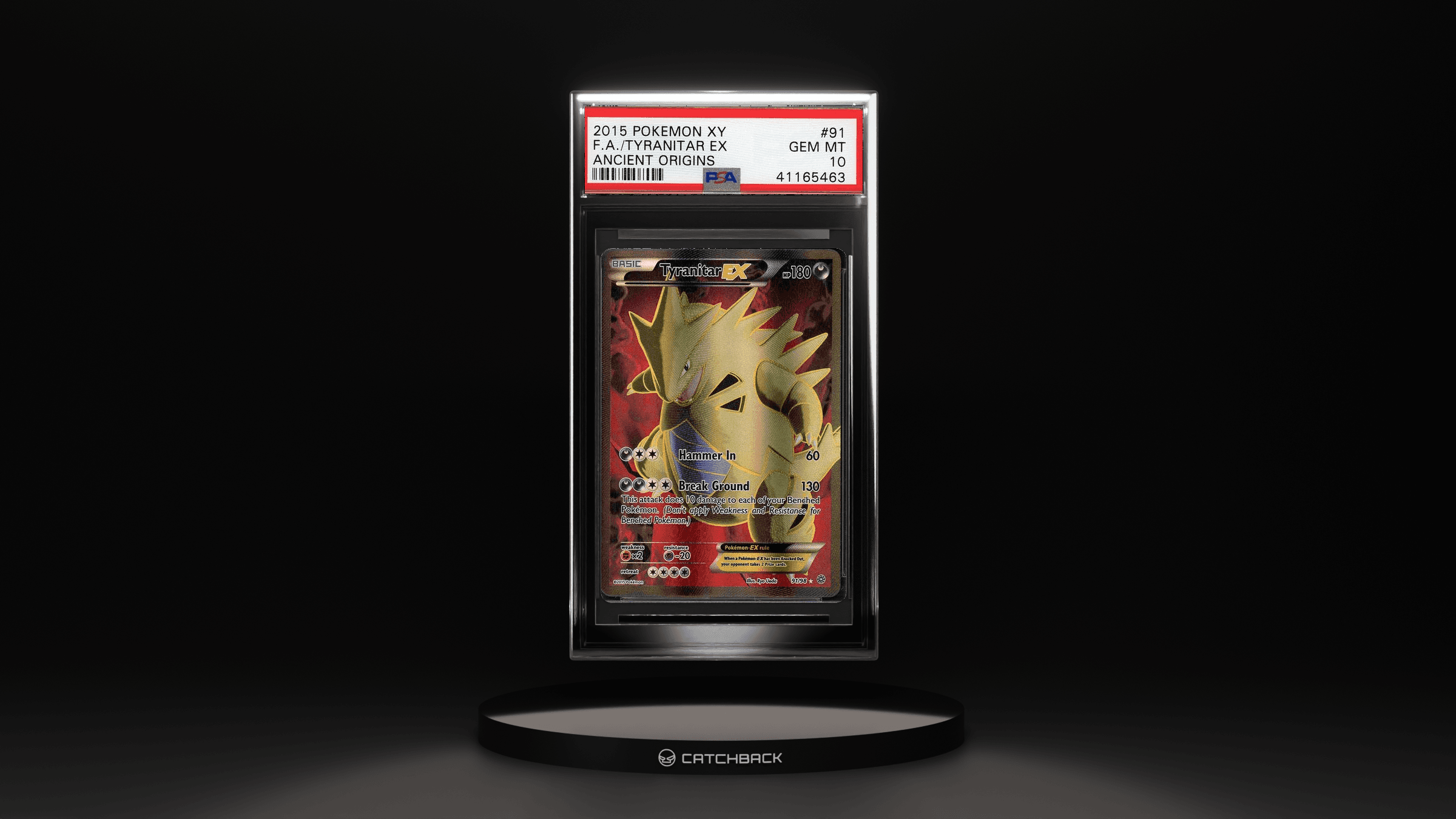 Fa/ Tyranitar Ex Ancient Origins