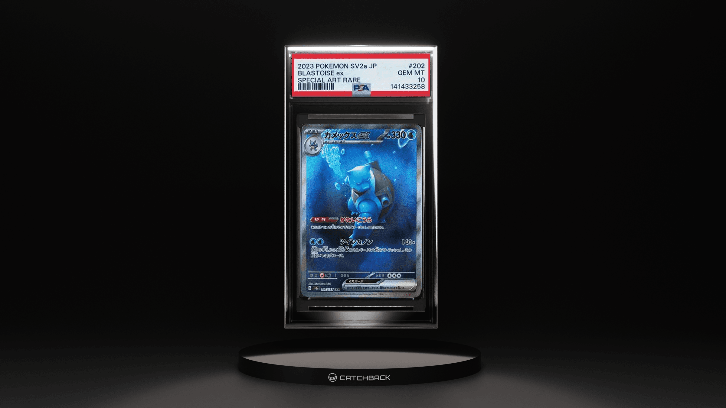 Blastoise Ex Special Art Rare