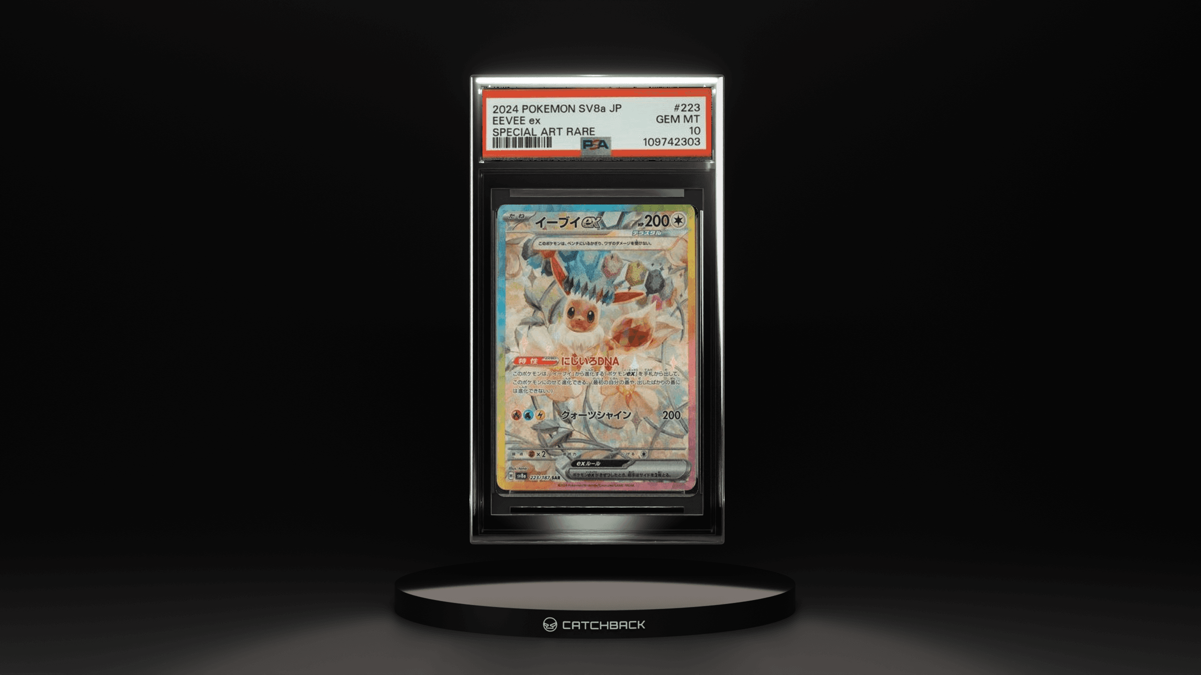 Eevee Ex Special Art Rare
