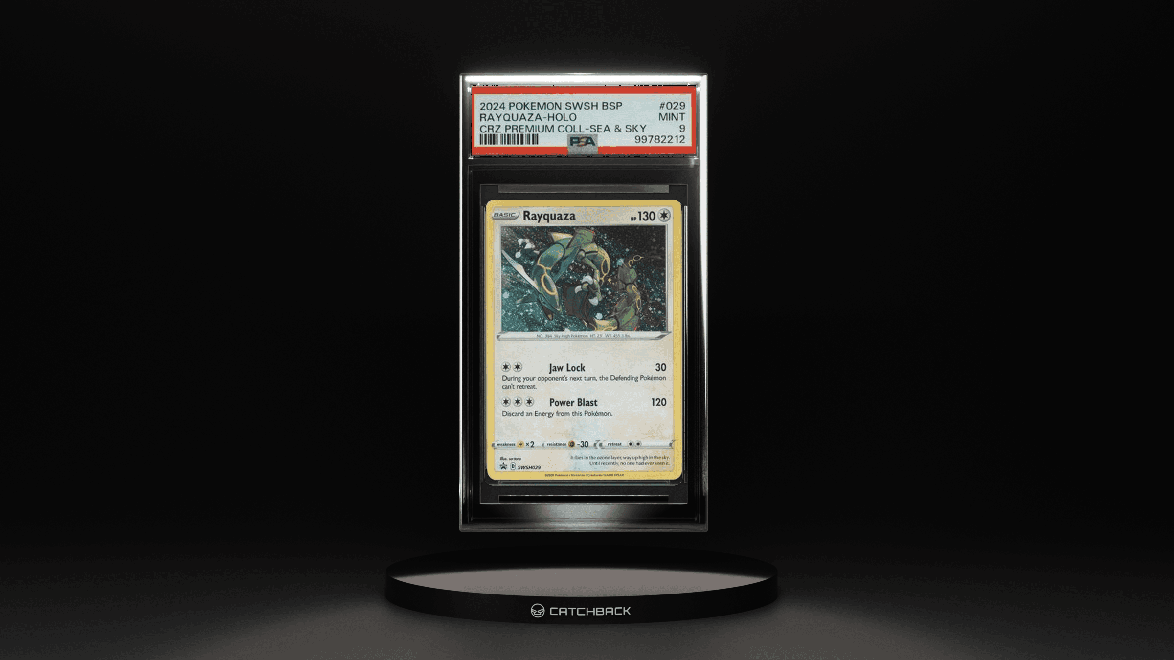 Rayquaza-holo Crz Premium Coll-sea & Sky