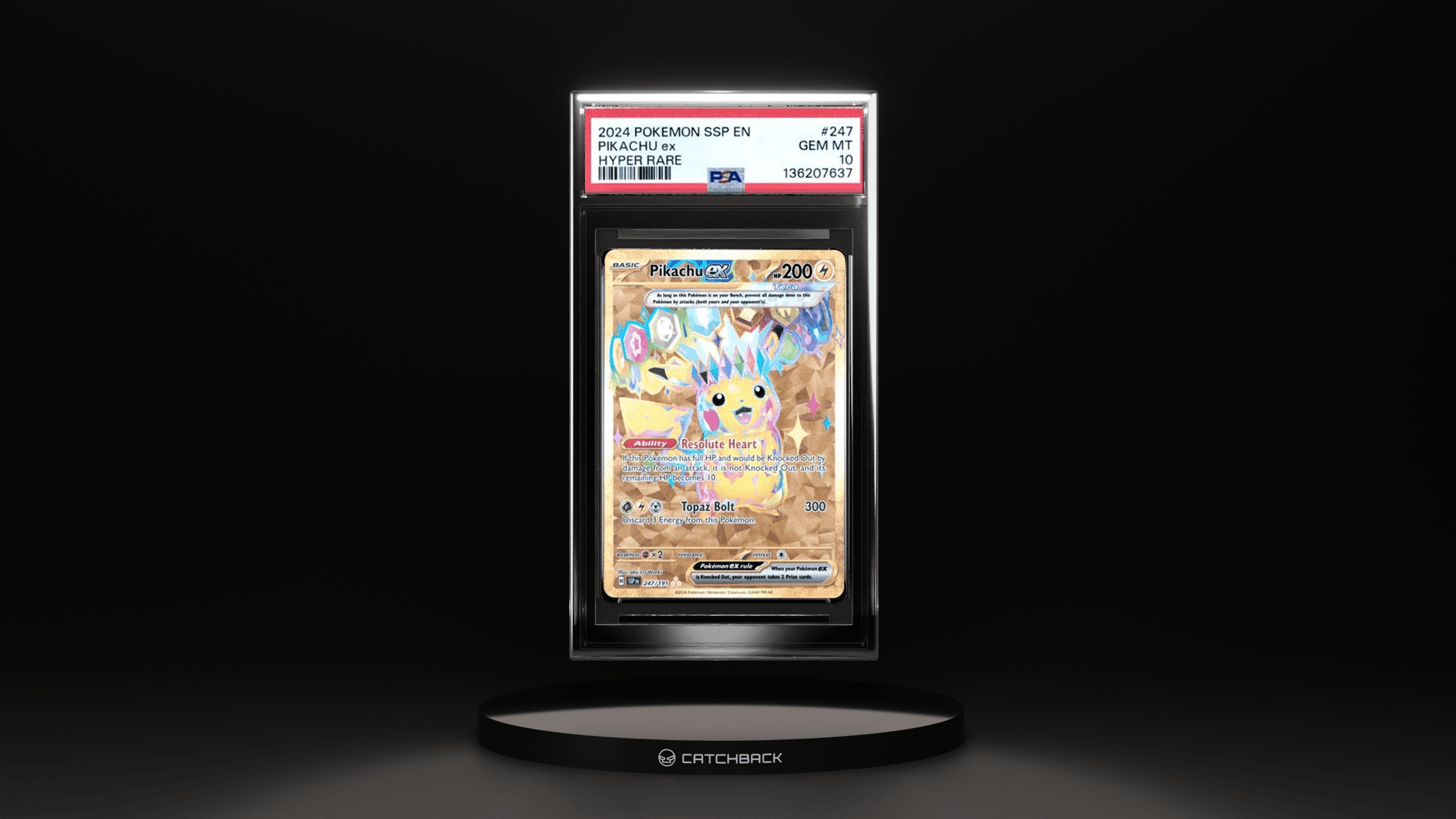 Pikachu Ex Hyper Rare
