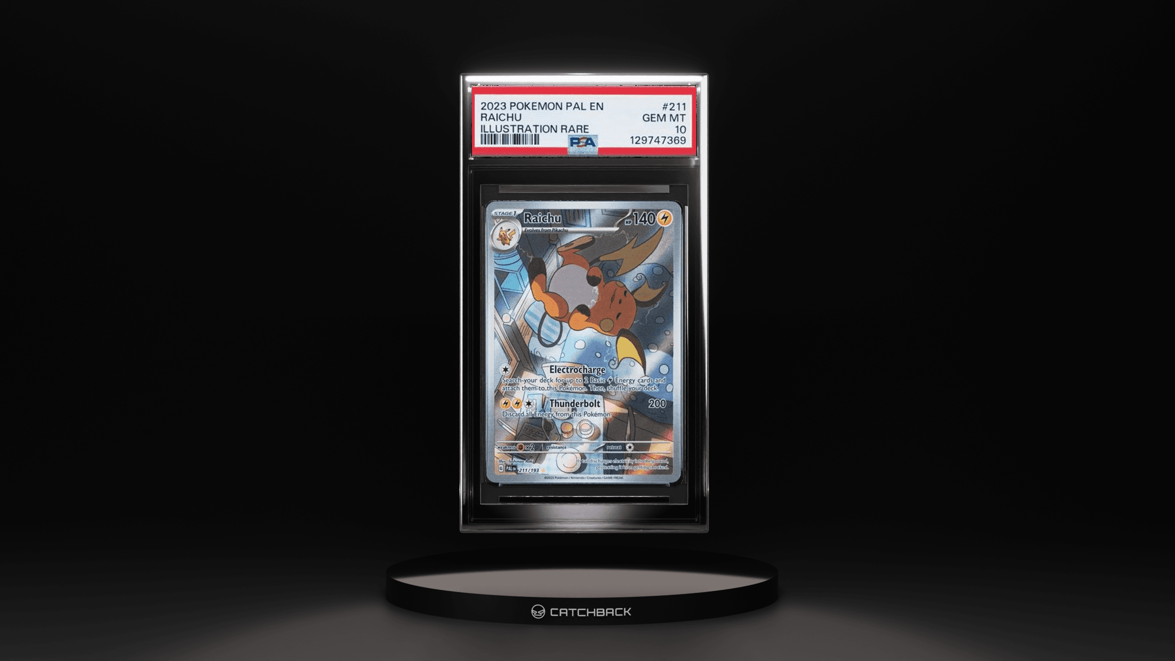 Raichu Illustration Rare