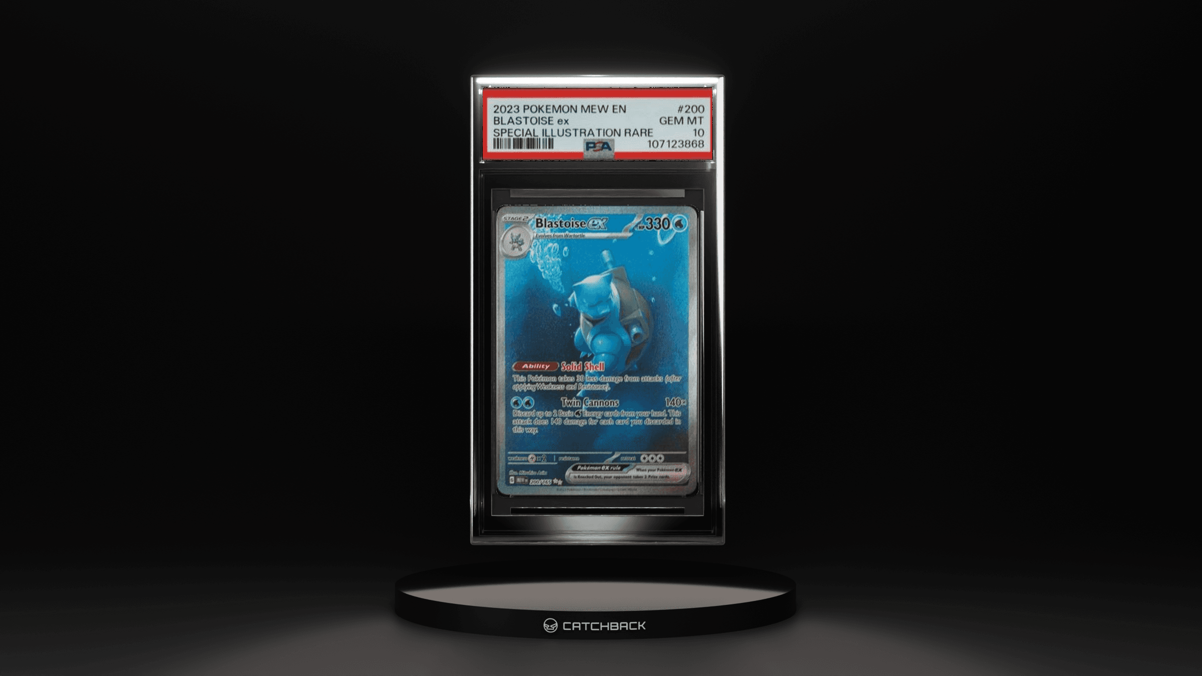 Blastoise Ex Special Illustration Rare