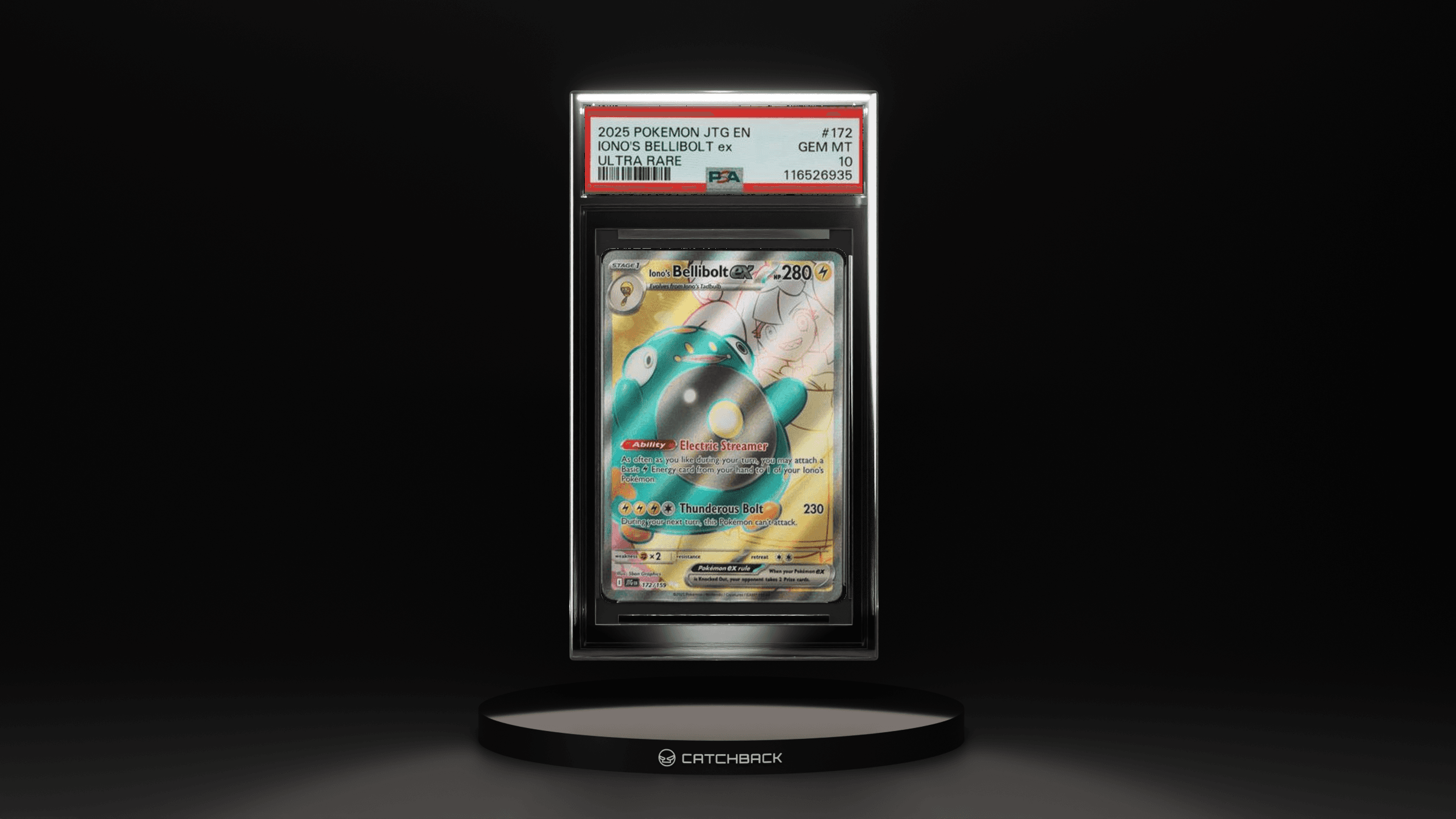 Iono's Bellibolt Ex Ultra Rare