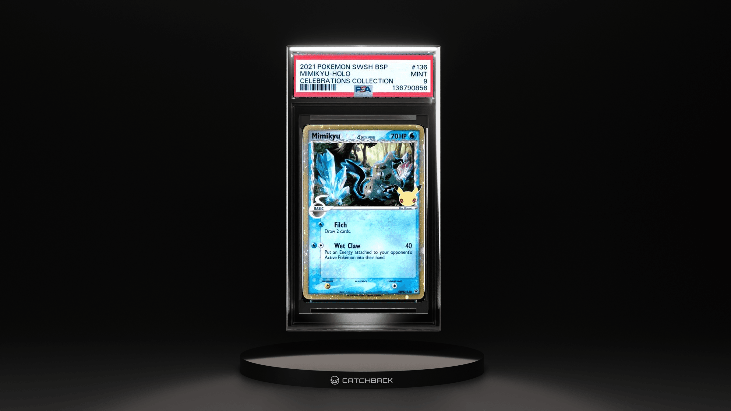 Mimikyu-holo Celebrations Collection