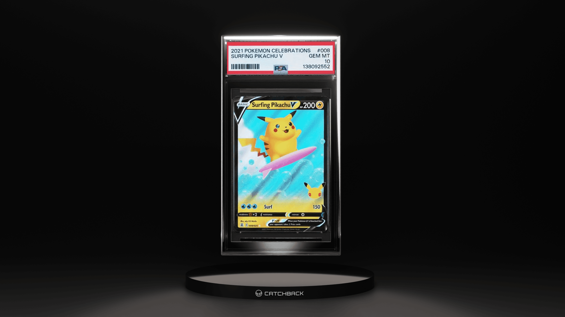Surfing Pikachu V