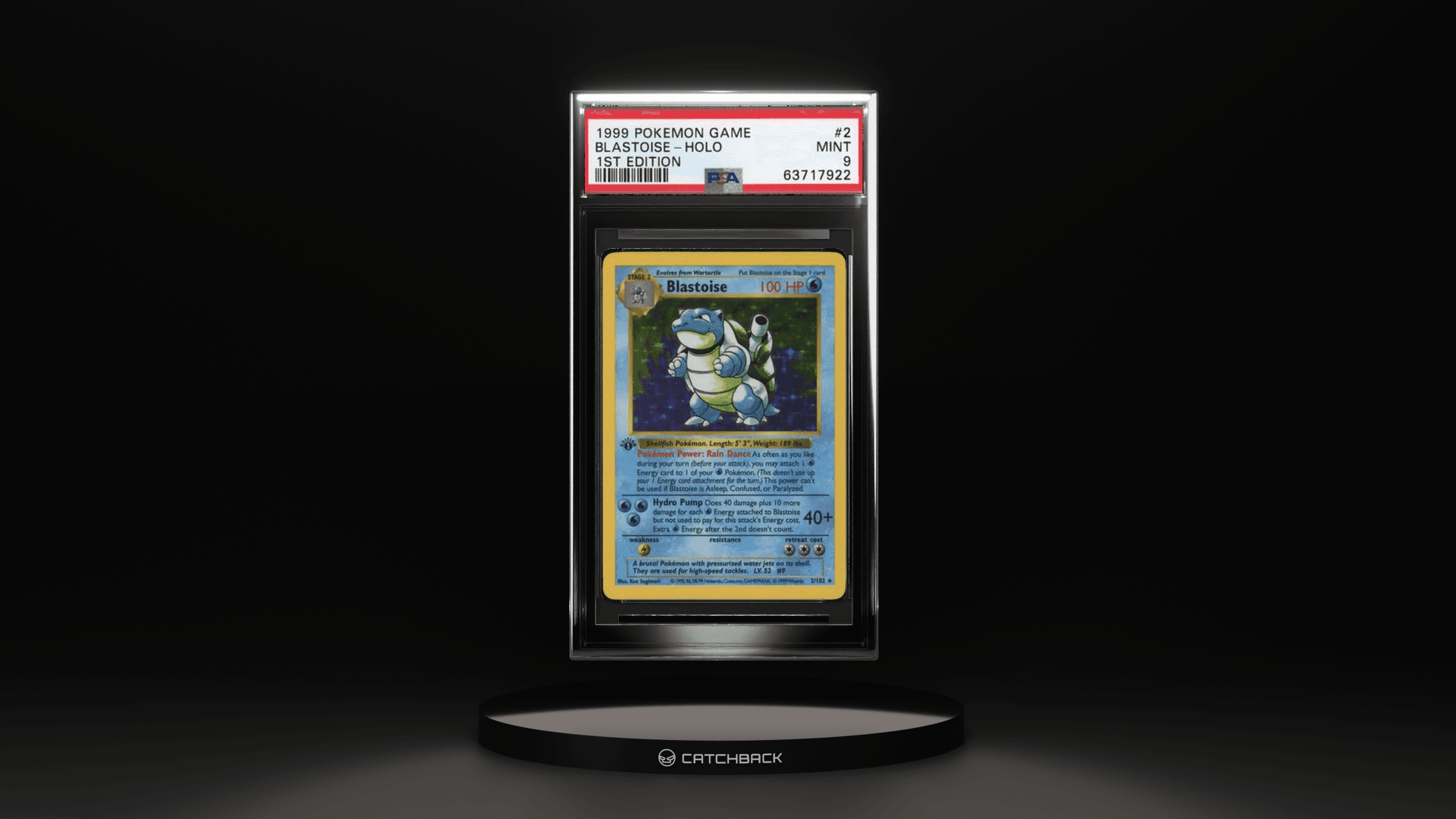 Blastoise-holo 1st Edition