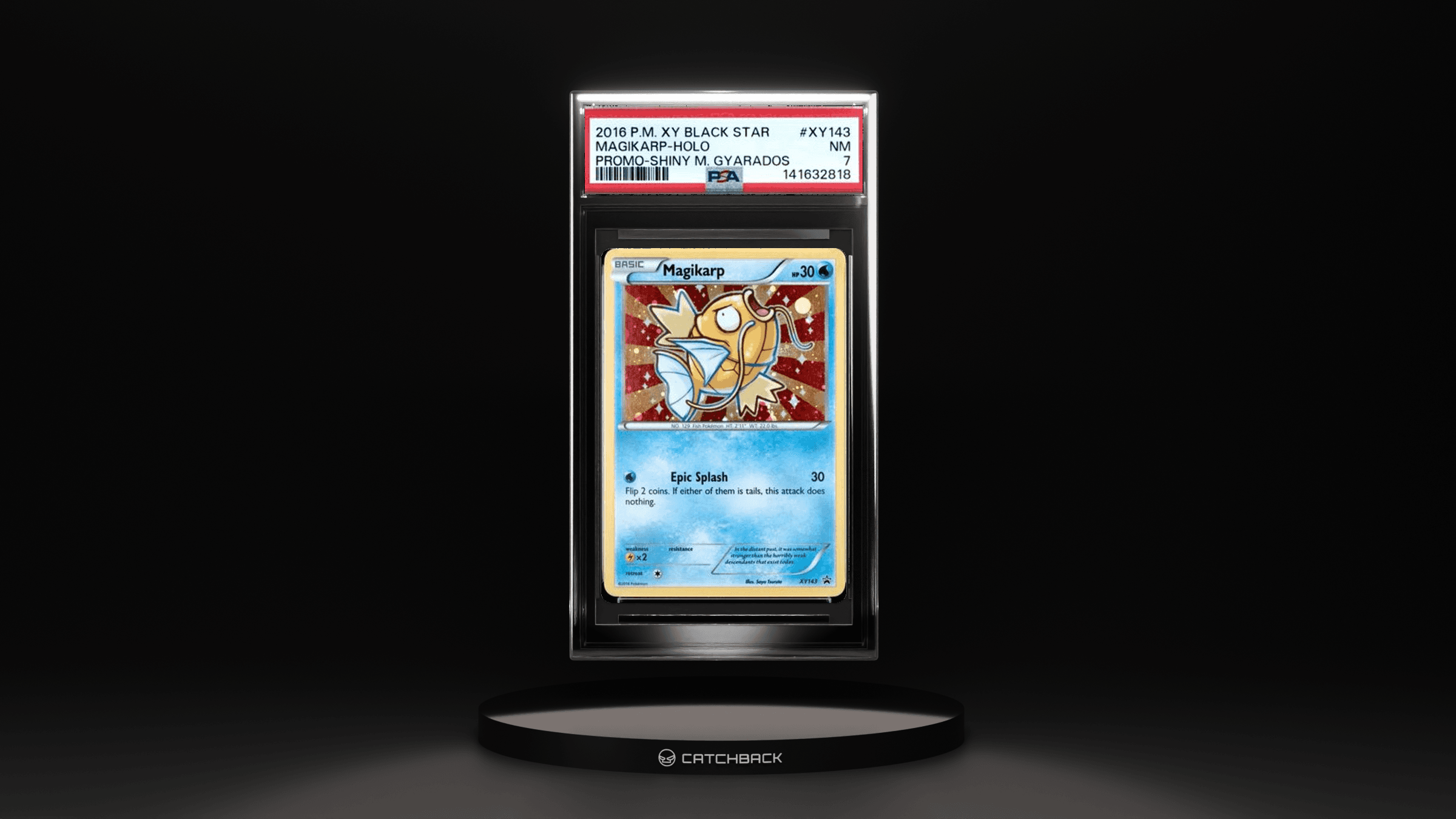 Magikarp-holo Promo-shiny M. Gyarados