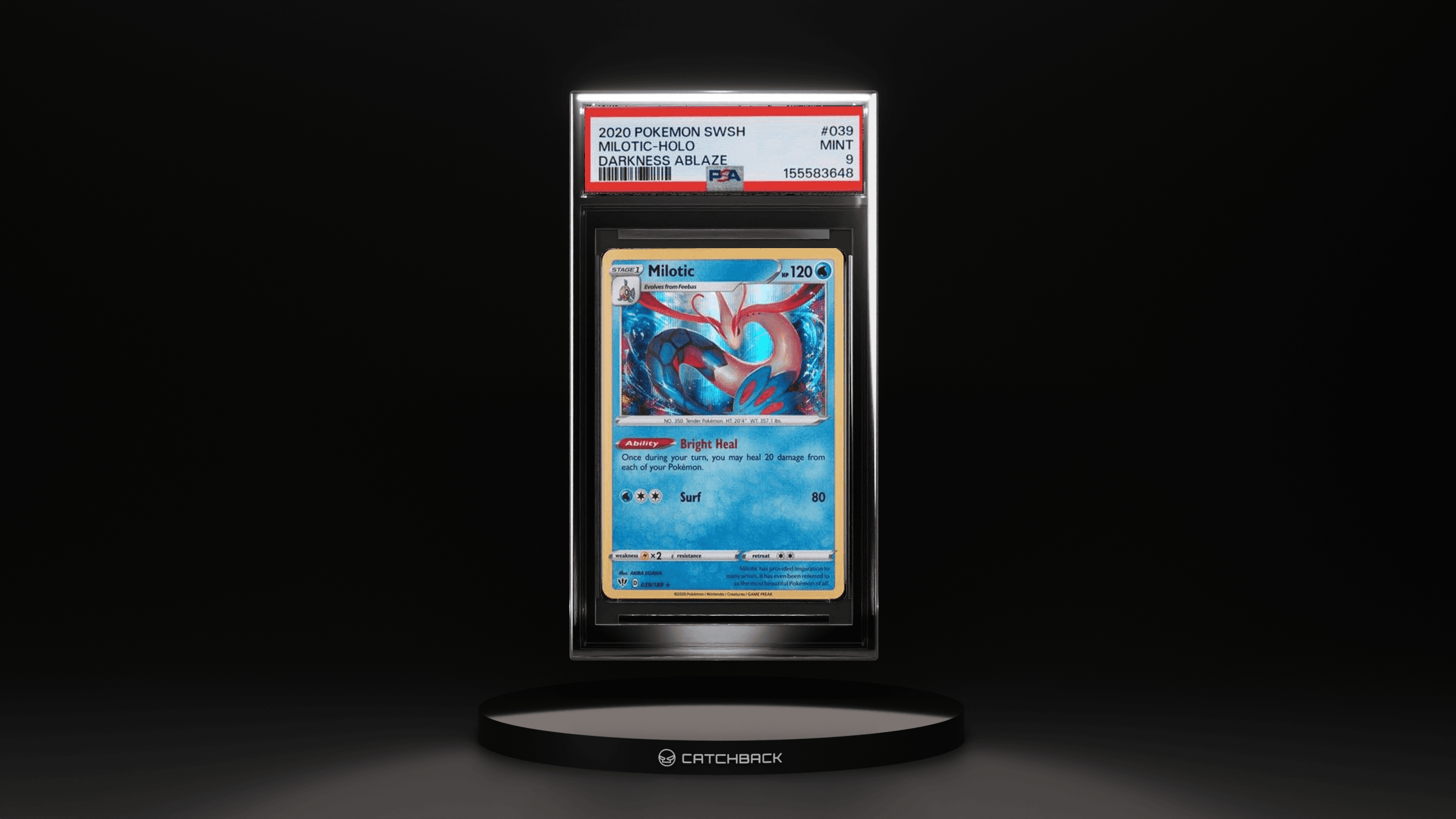 Milotic-holo Darkness Ablaze