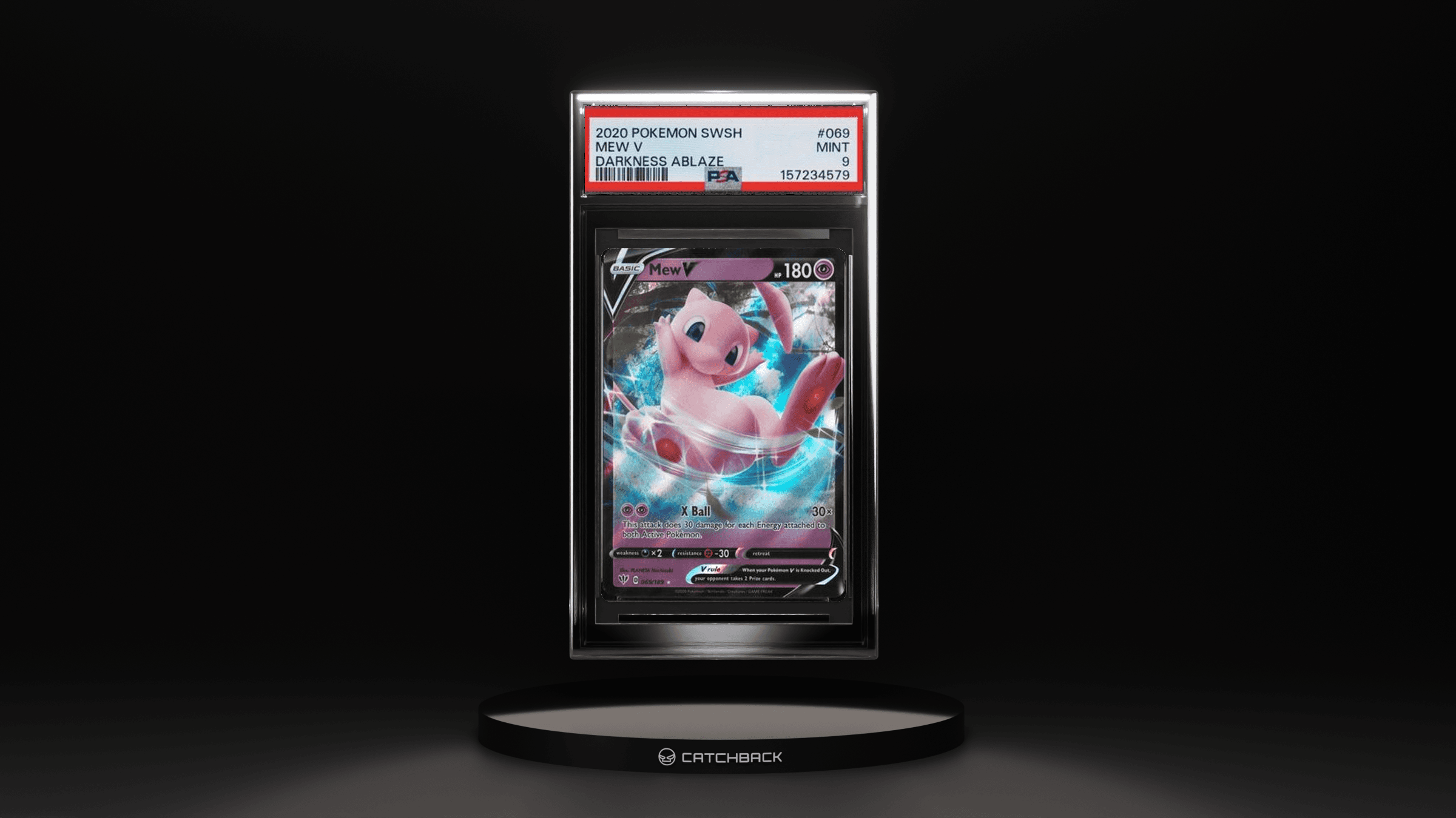 Mew V Darkness Ablaze