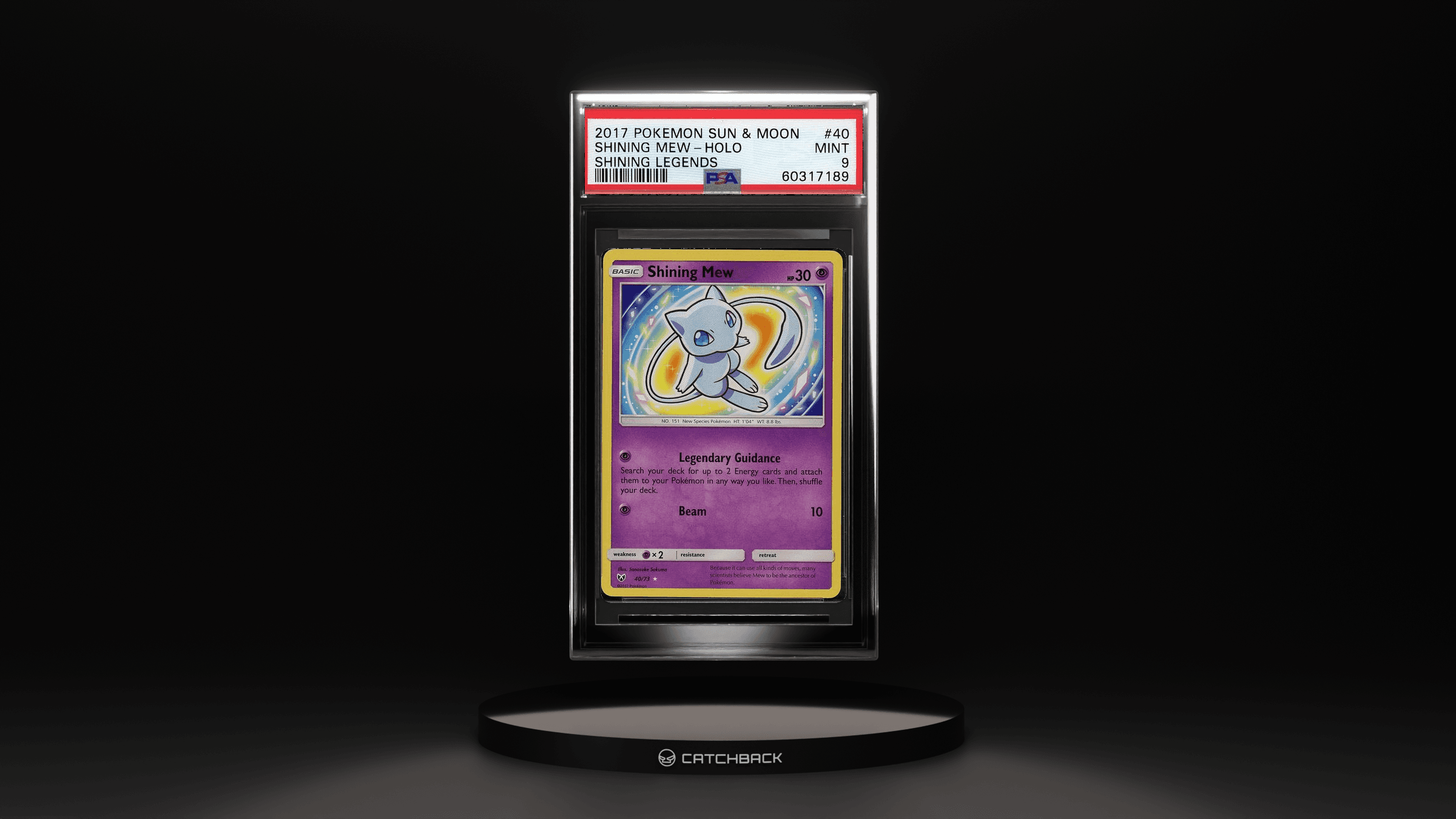 Shining Mew-holo Shining Legends