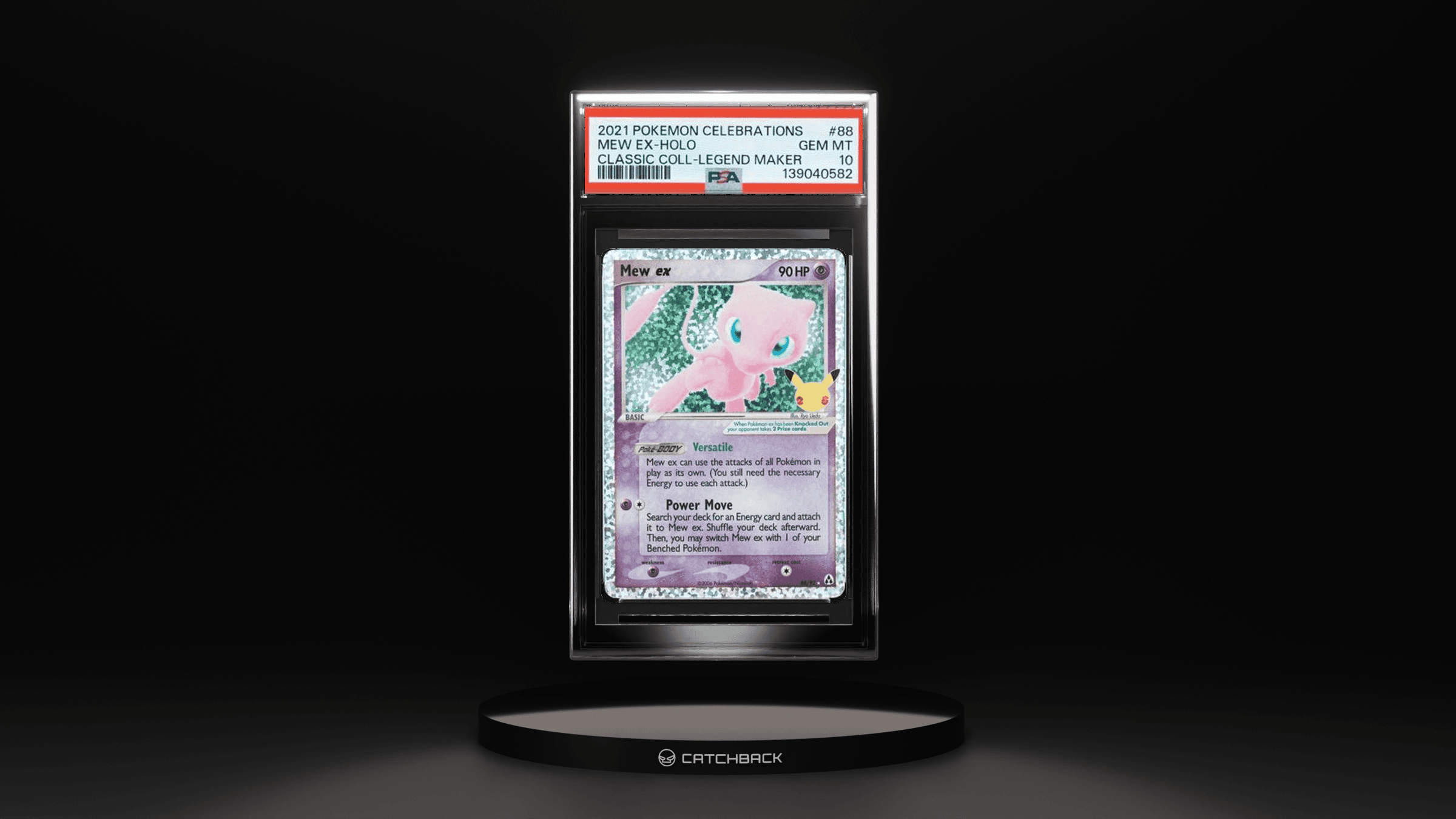 Mew Ex-holo Classic Coll-legend Maker