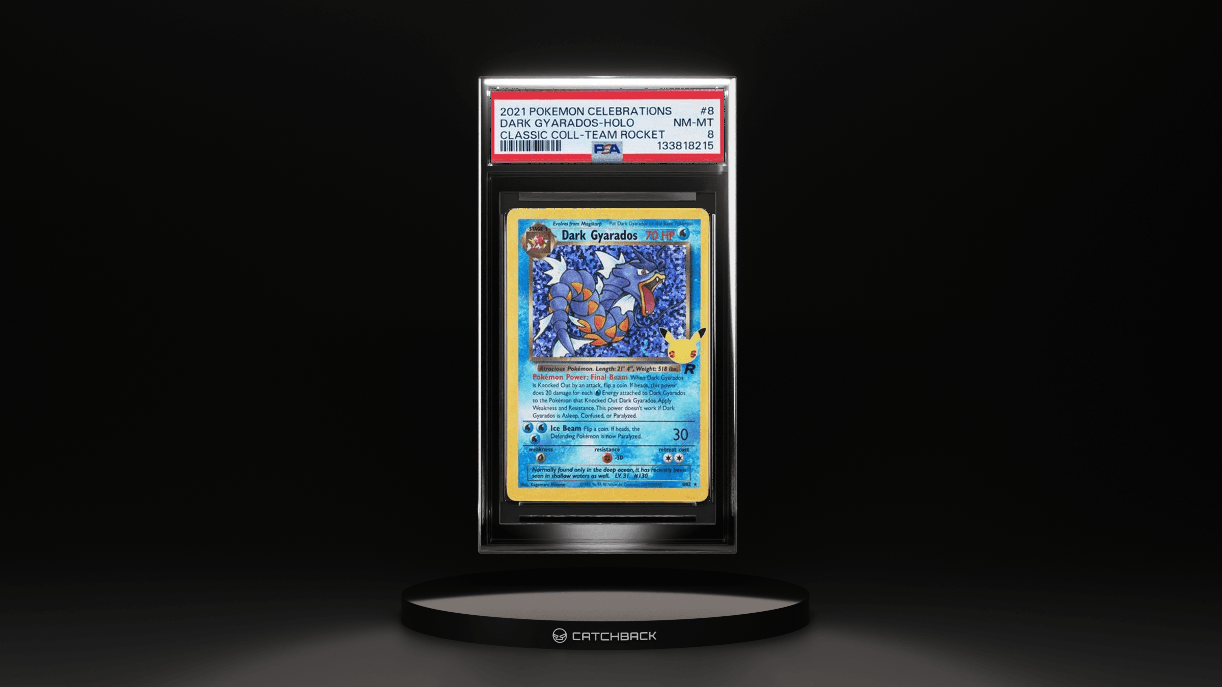 Dark Gyarados-holo Classic Coll-team Rocket