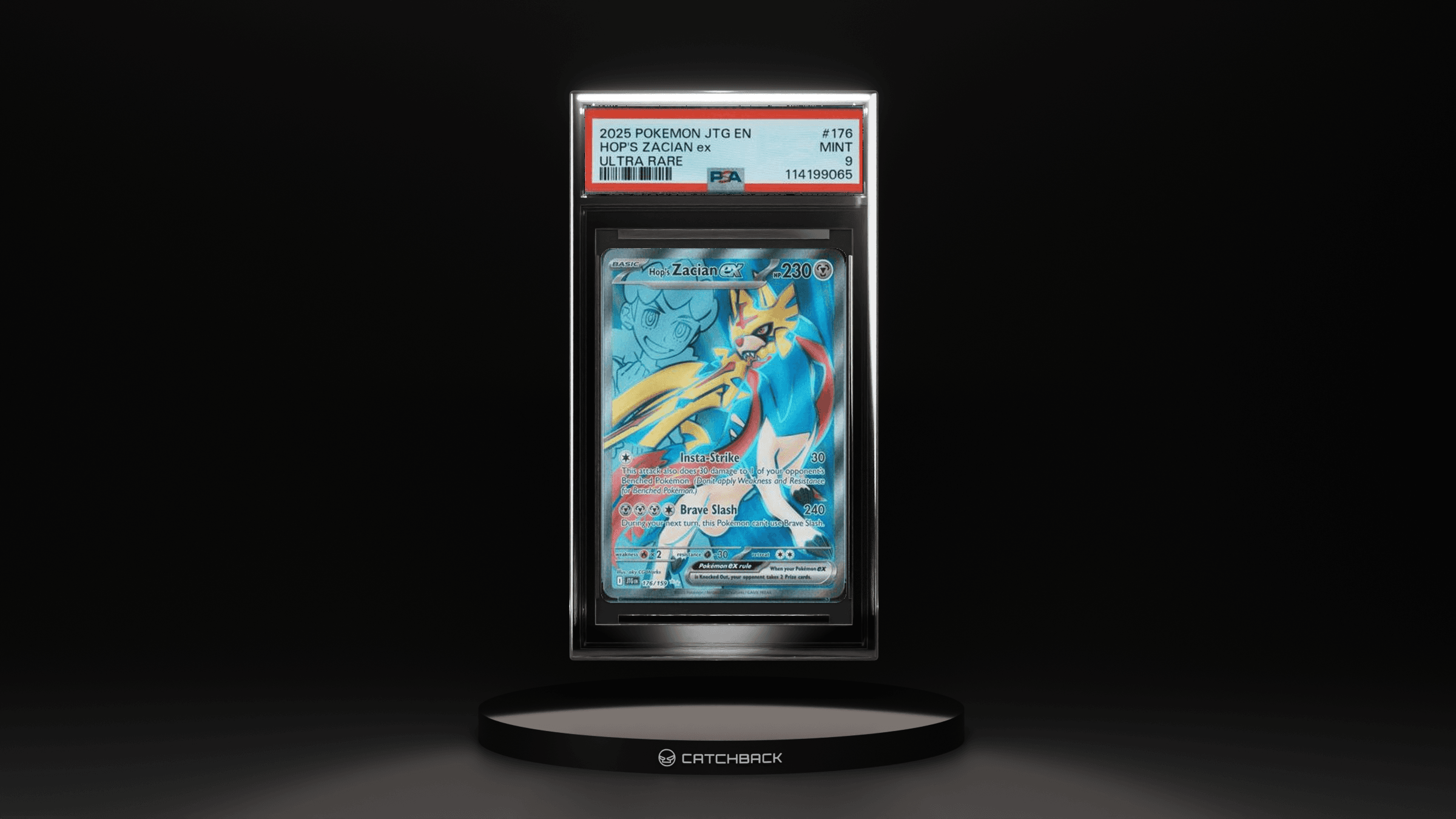 Hop's Zacian Ex Ultra Rare