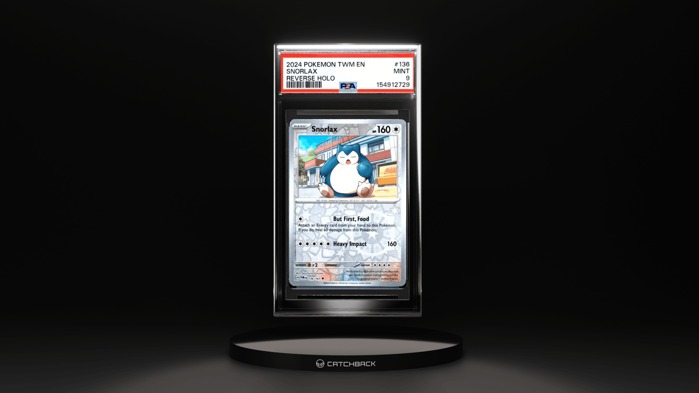 Snorlax Reverse Holo