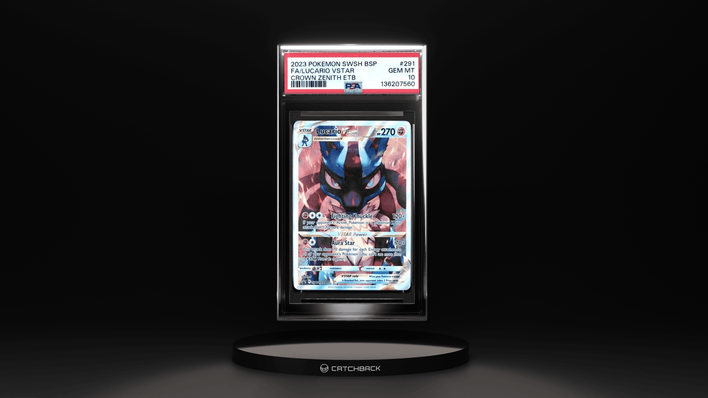 Fa/ Lucario Vstar Crown Zenith Etb