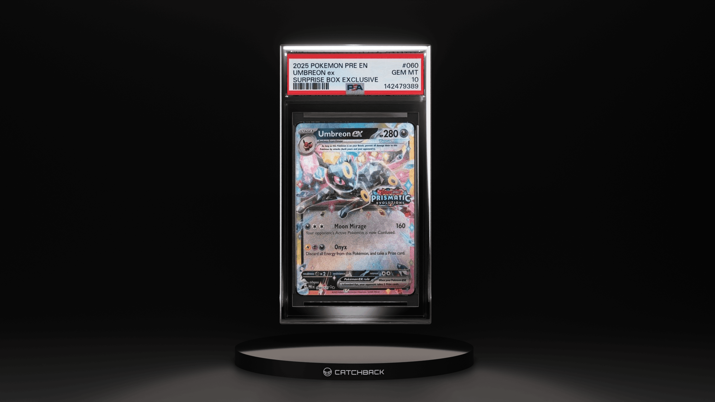 Umbreon Ex Surprise Box Exclusive